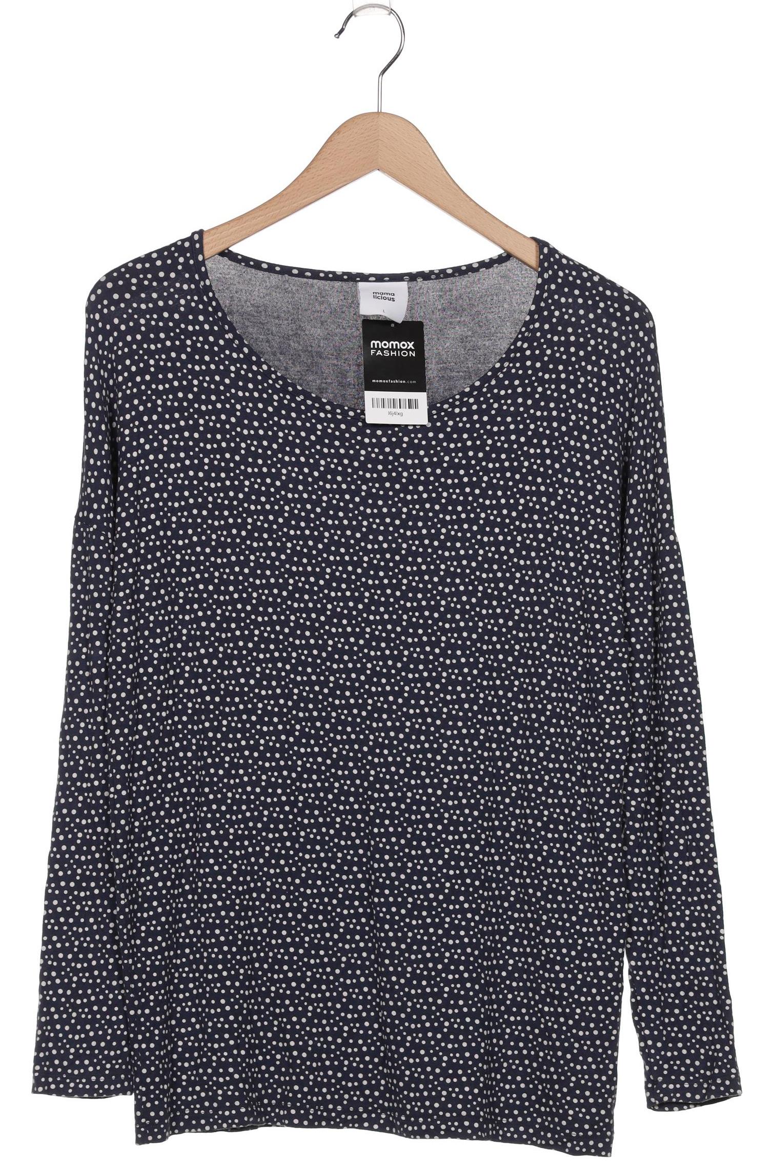 

Mama Licious Damen Langarmshirt, marineblau, Gr. 42