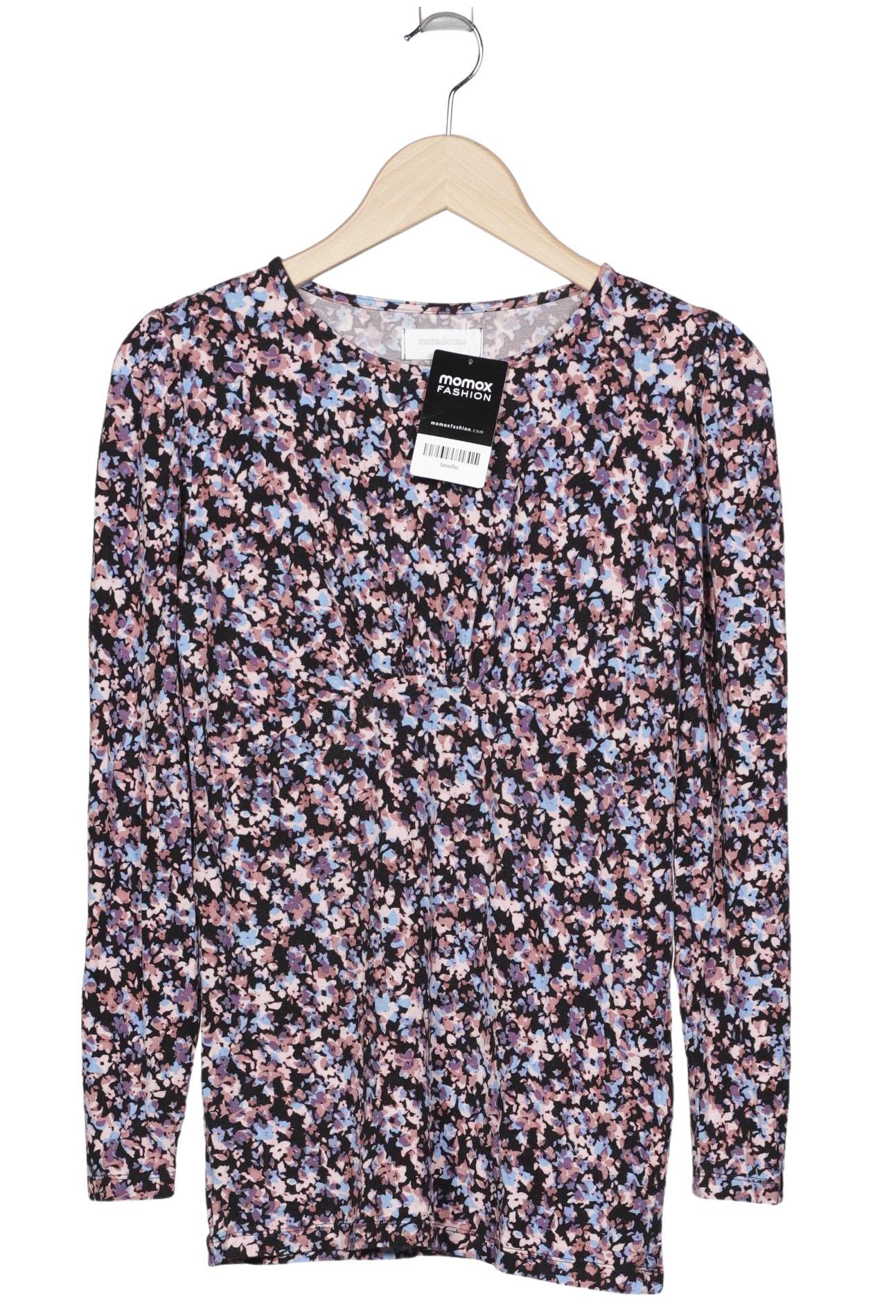 

Mama Licious Damen Langarmshirt, mehrfarbig, Gr. 36