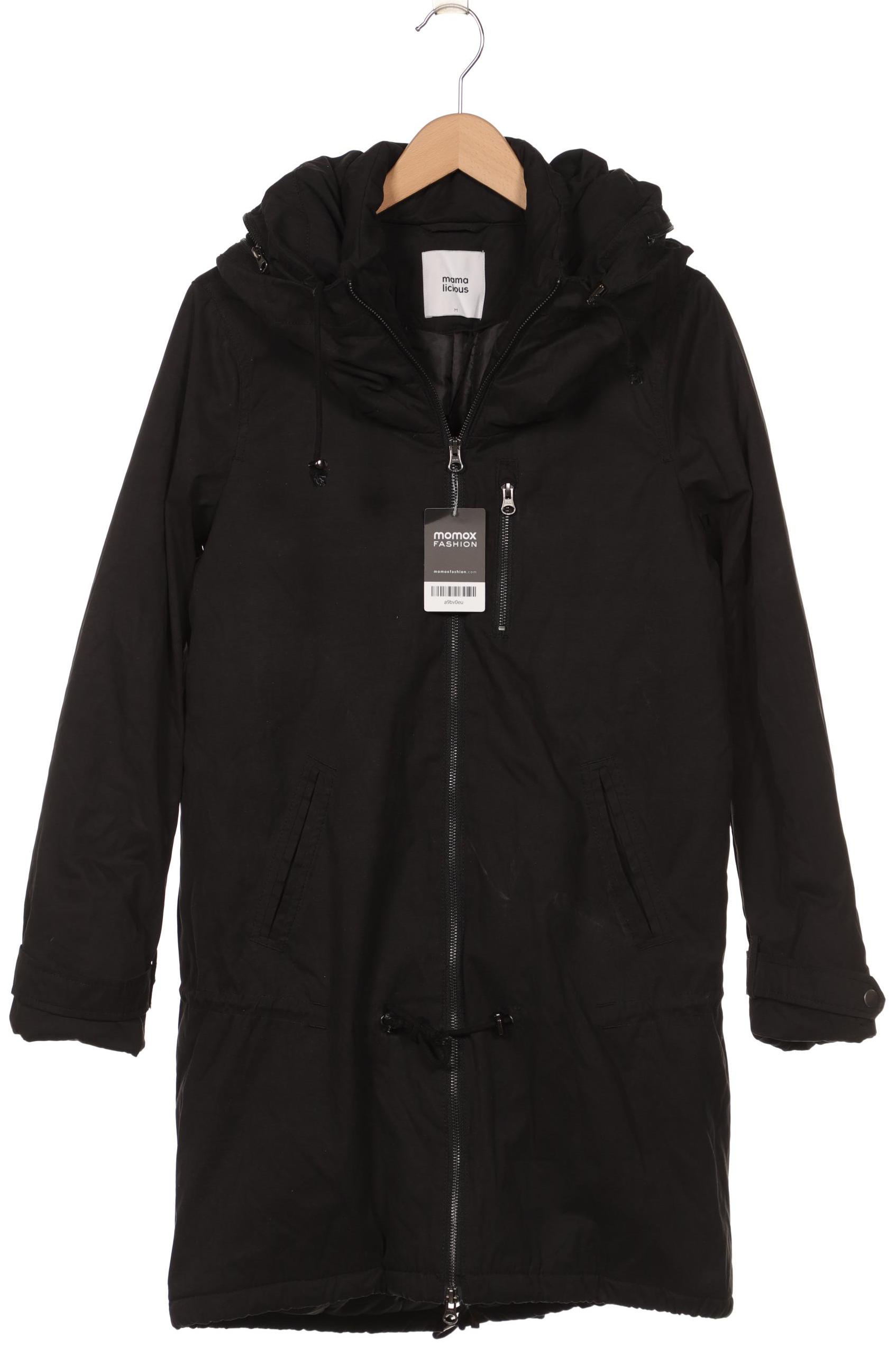 

Mama Licious Damen Mantel, schwarz, Gr. 38
