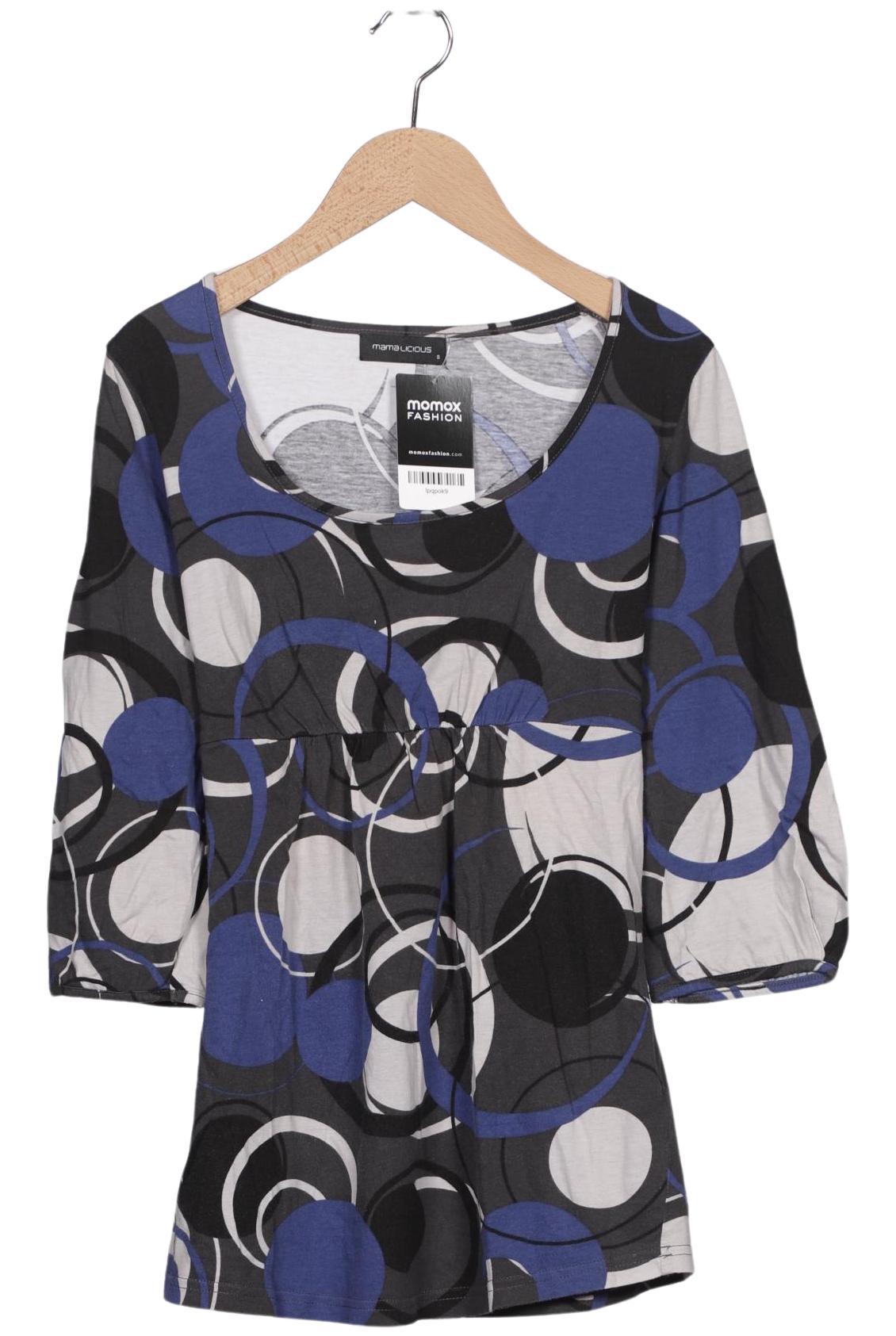 

Mama Licious Damen Langarmshirt, grau, Gr. 36