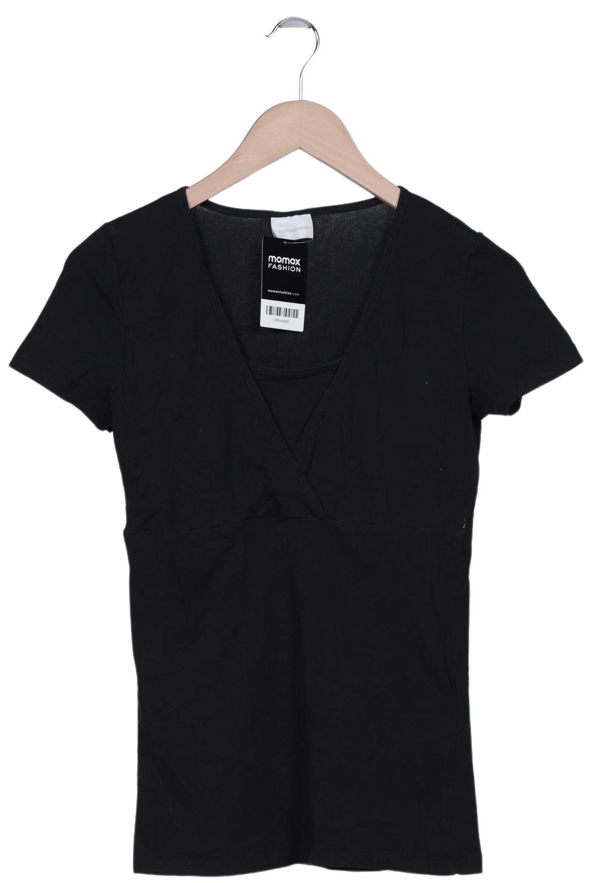 

Mama Licious Damen T-Shirt, schwarz, Gr. 36