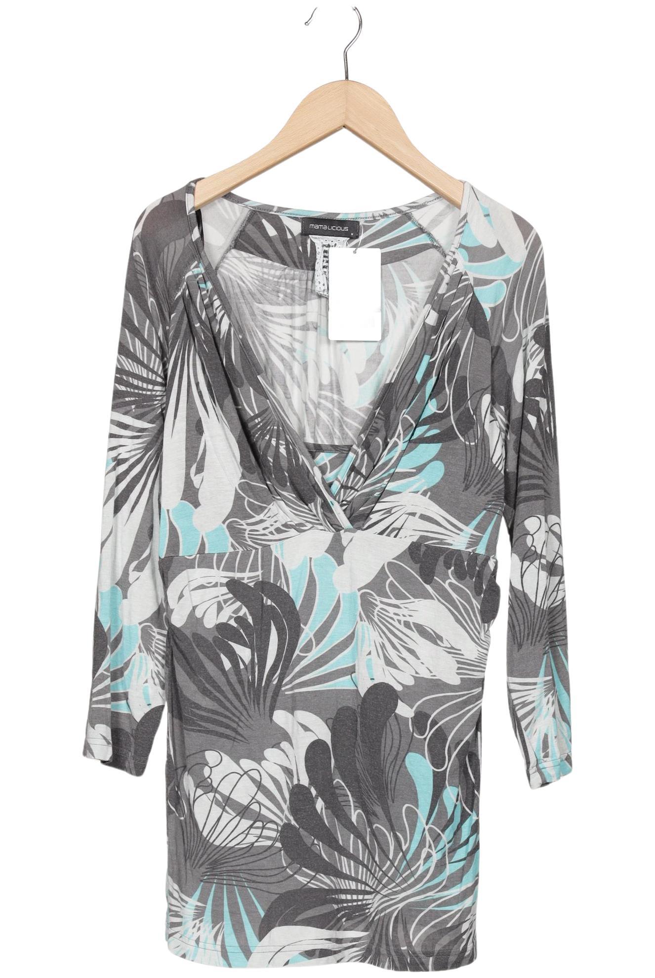 

Mama Licious Damen Langarmshirt, mehrfarbig, Gr. 38