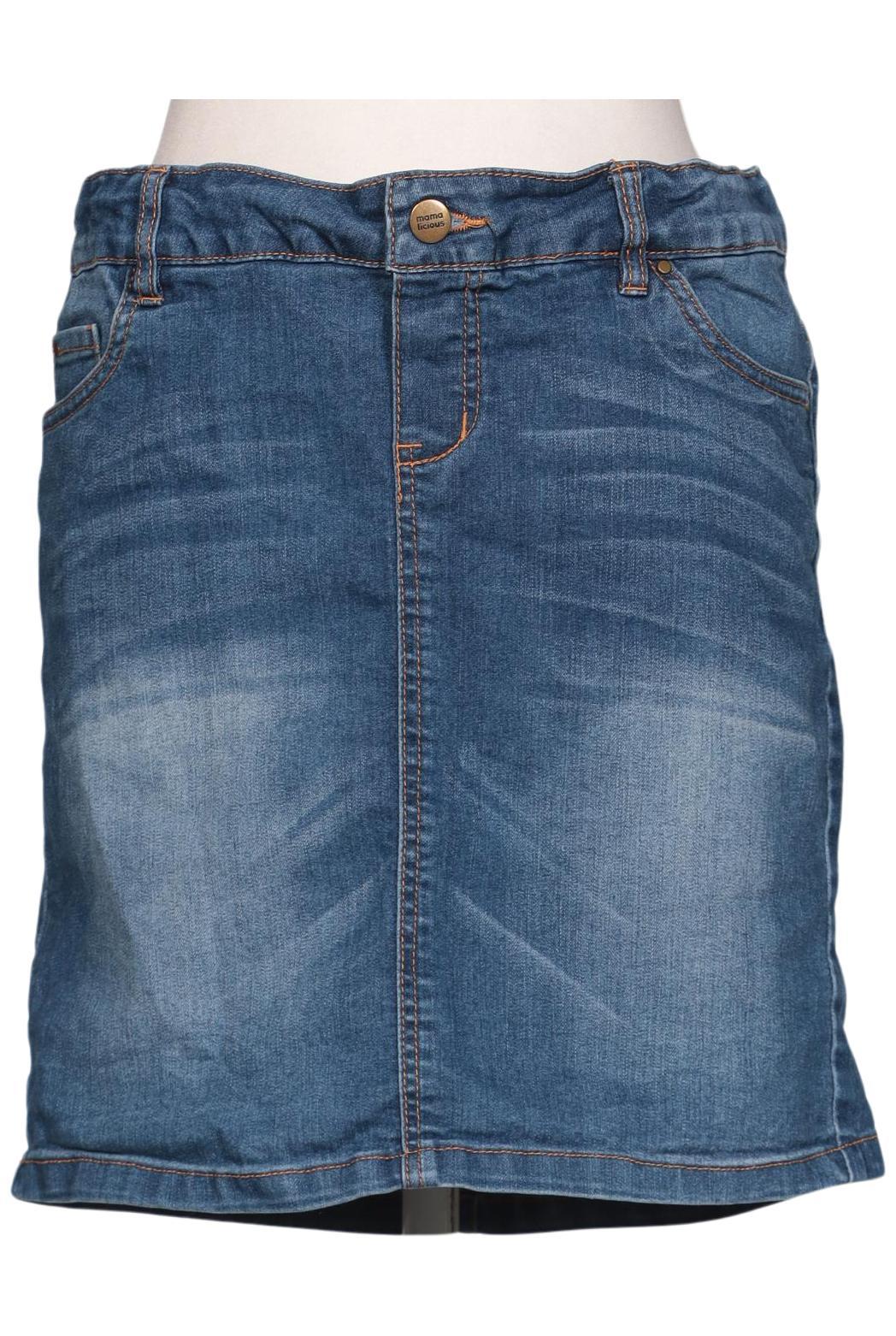 

Mama Licious Damen Rock, blau, Gr. 38