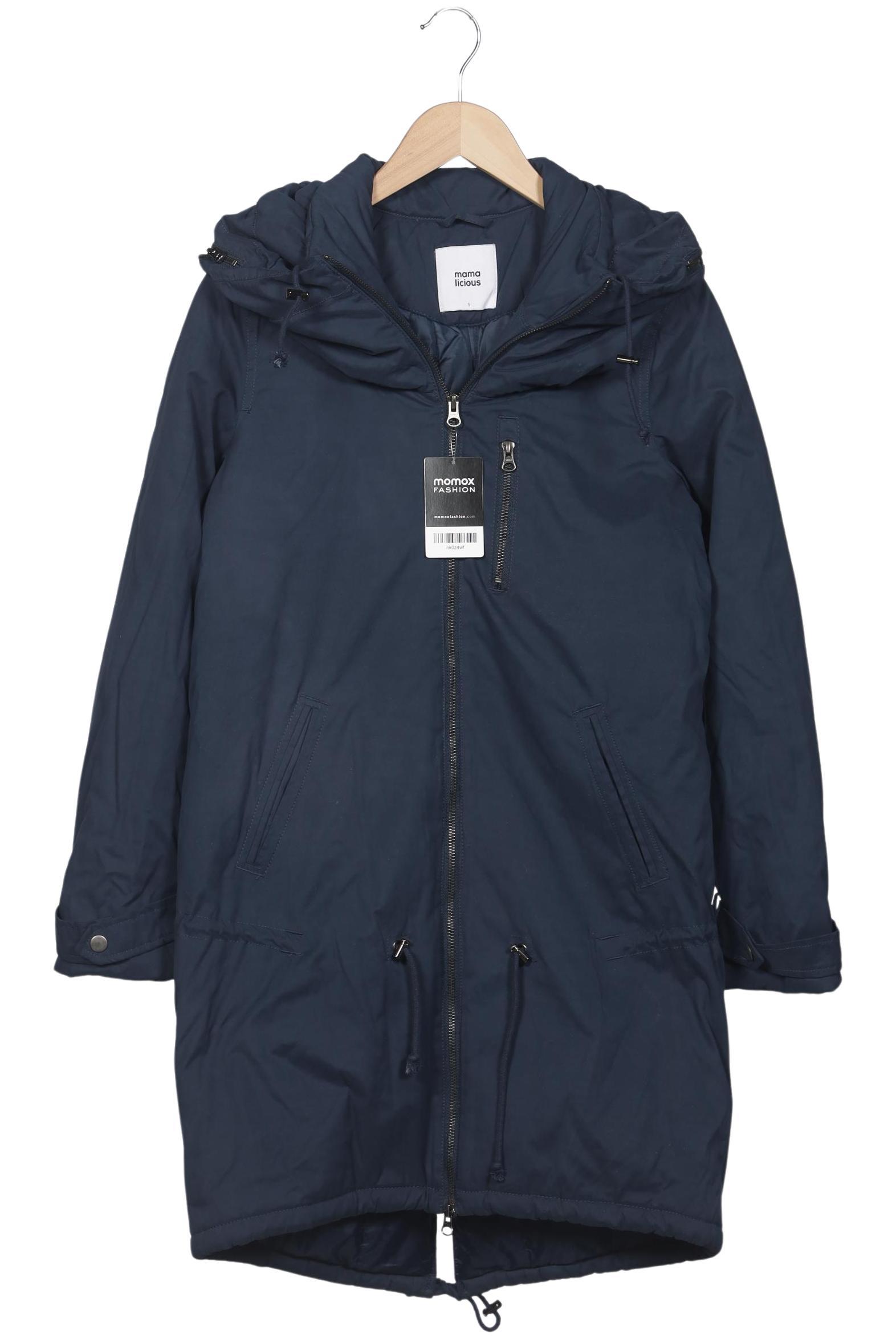

Mama Licious Damen Mantel, marineblau, Gr. 36