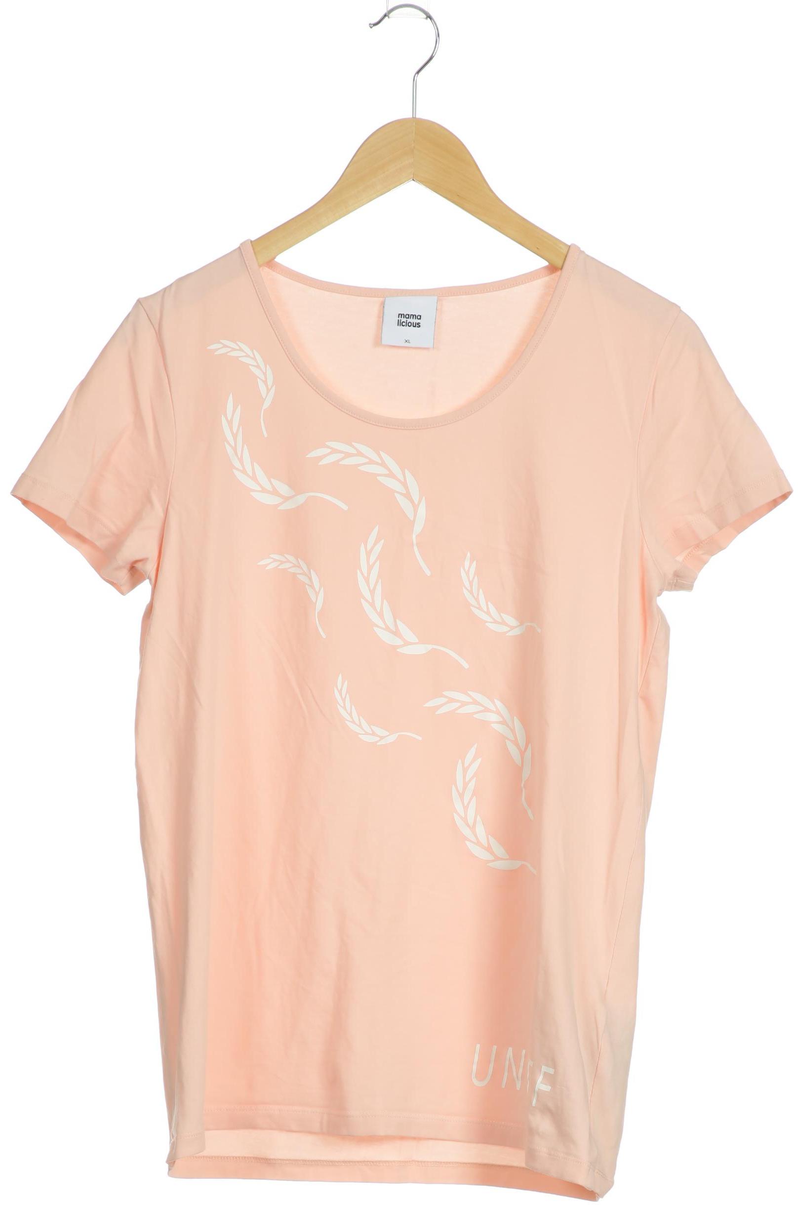 

Mama Licious Damen T-Shirt, pink, Gr. 44