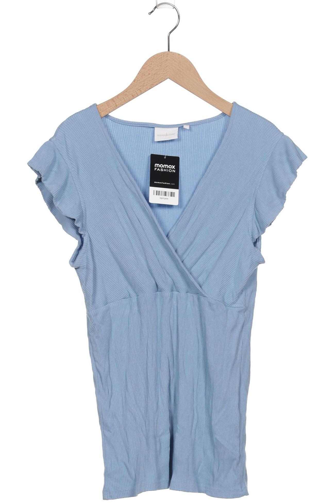 

Mama Licious Damen T-Shirt, blau, Gr. 42