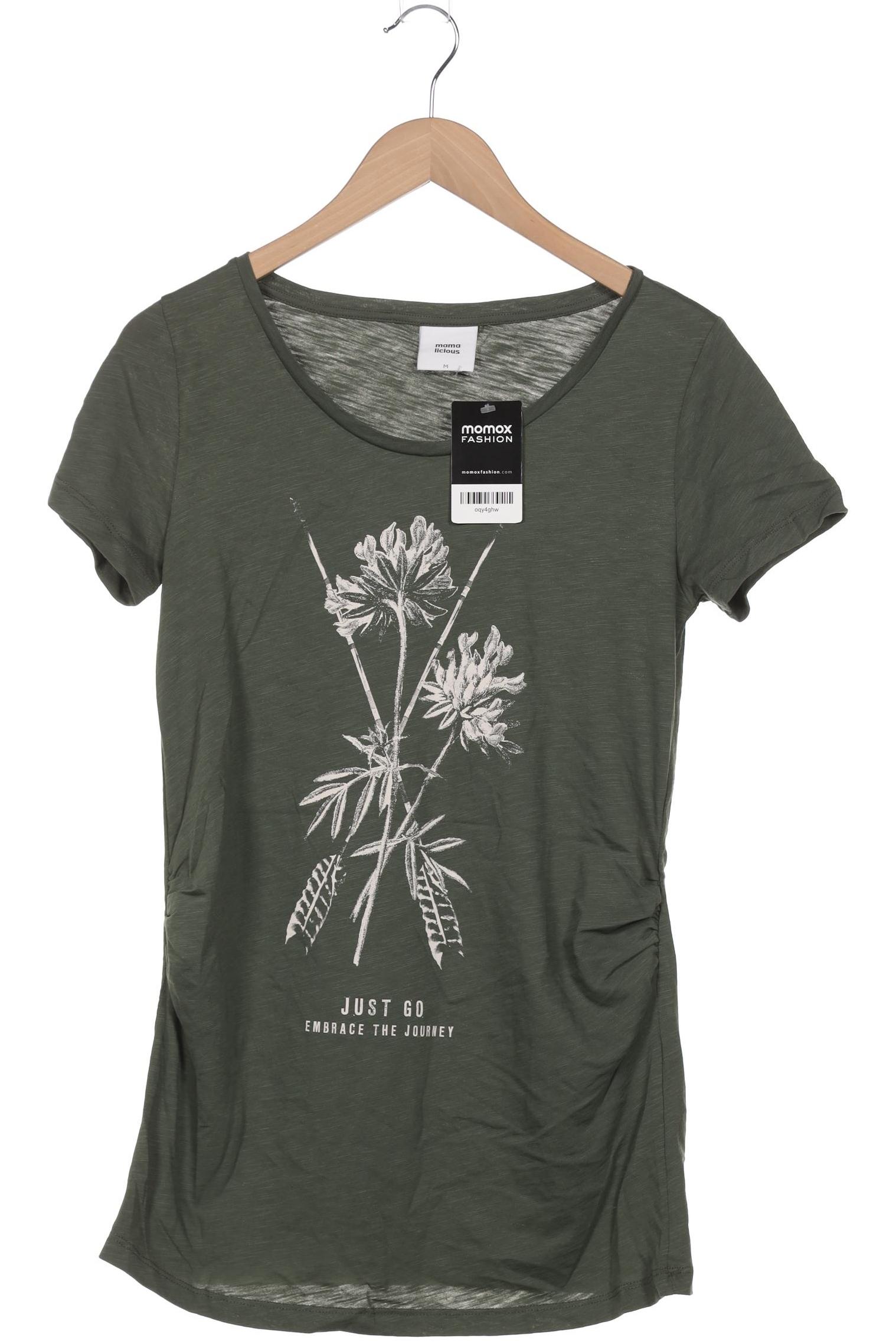 

Mama Licious Damen T-Shirt, grün, Gr. 38