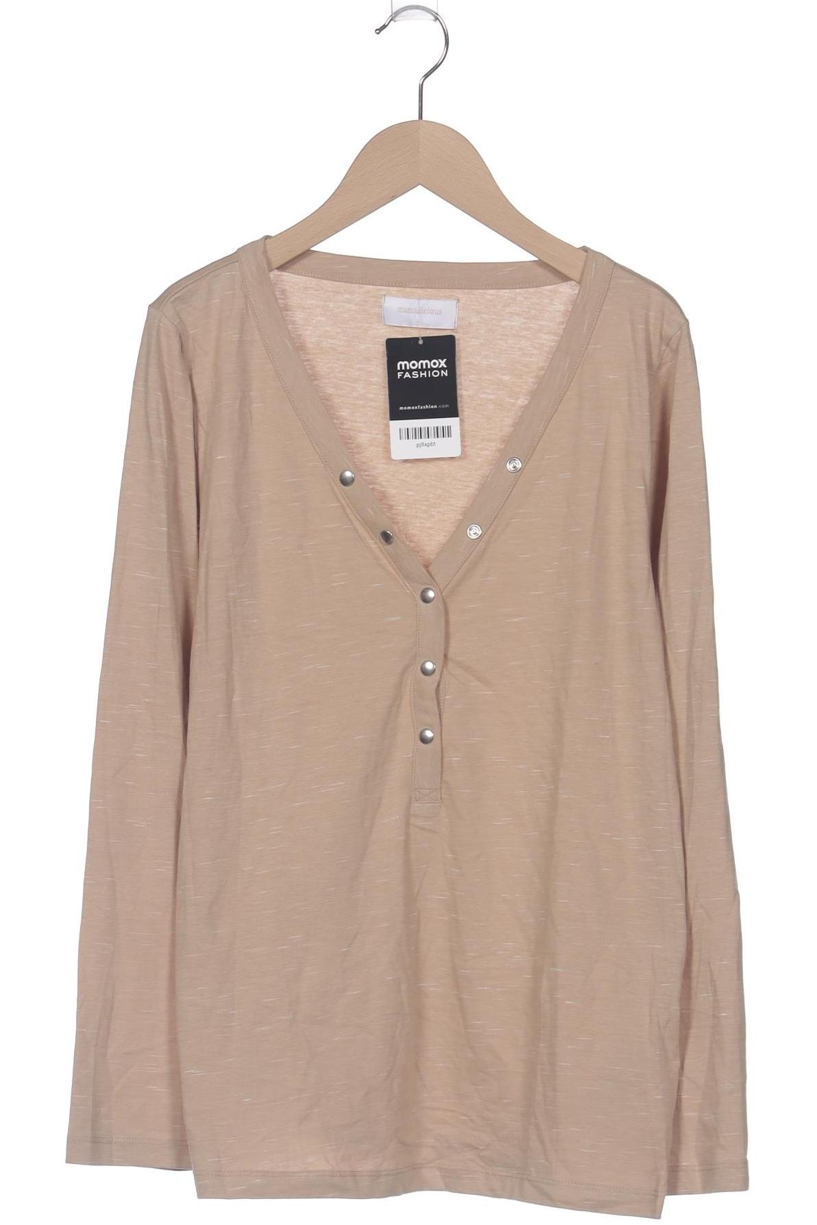 

Mama Licious Damen Langarmshirt, beige, Gr. 42
