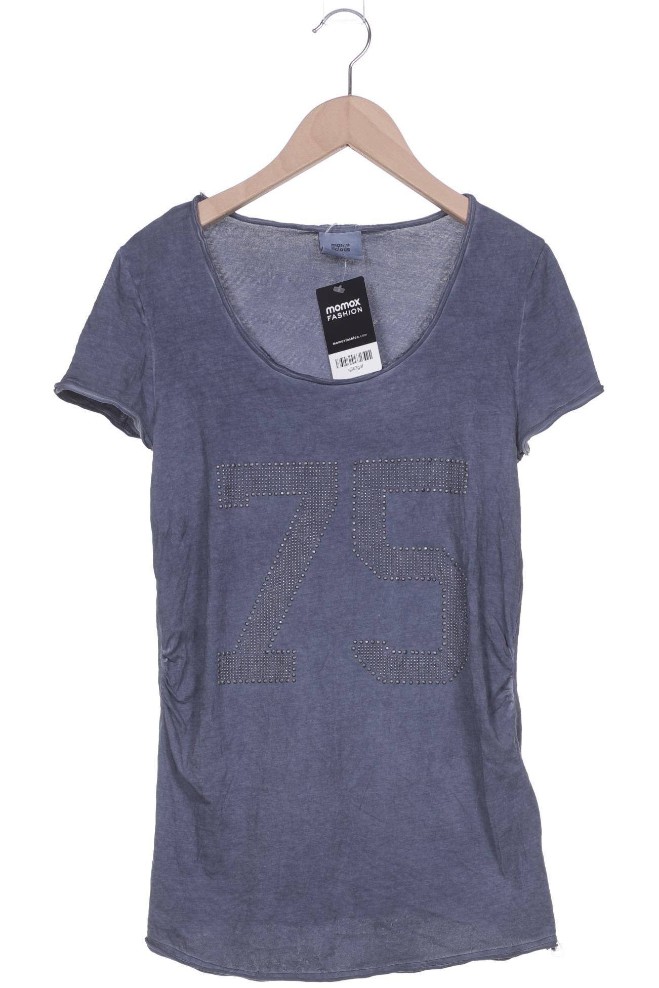 

Mama Licious Damen T-Shirt, blau, Gr. 36