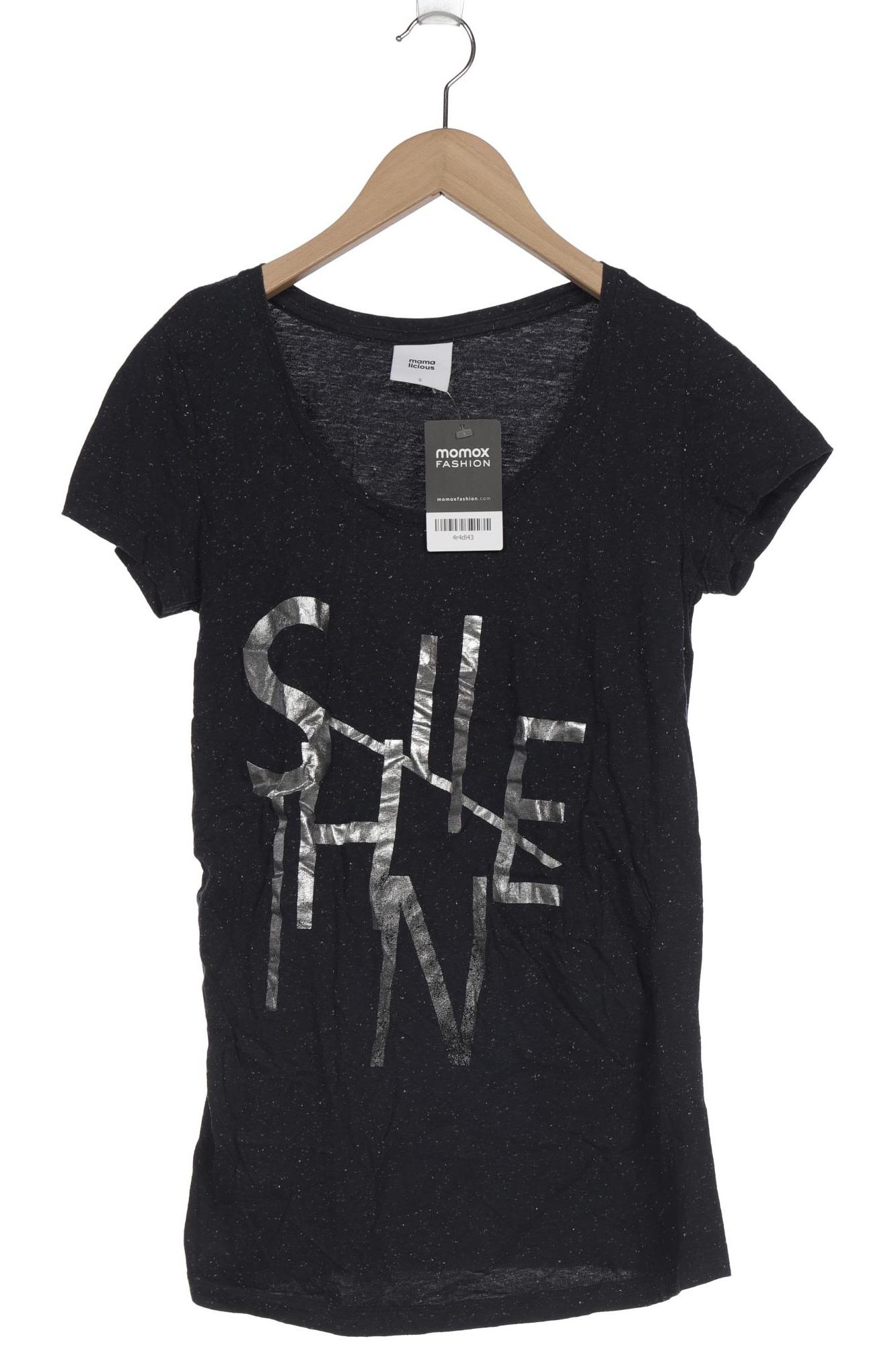 

Mama Licious Damen T-Shirt, marineblau, Gr. 36