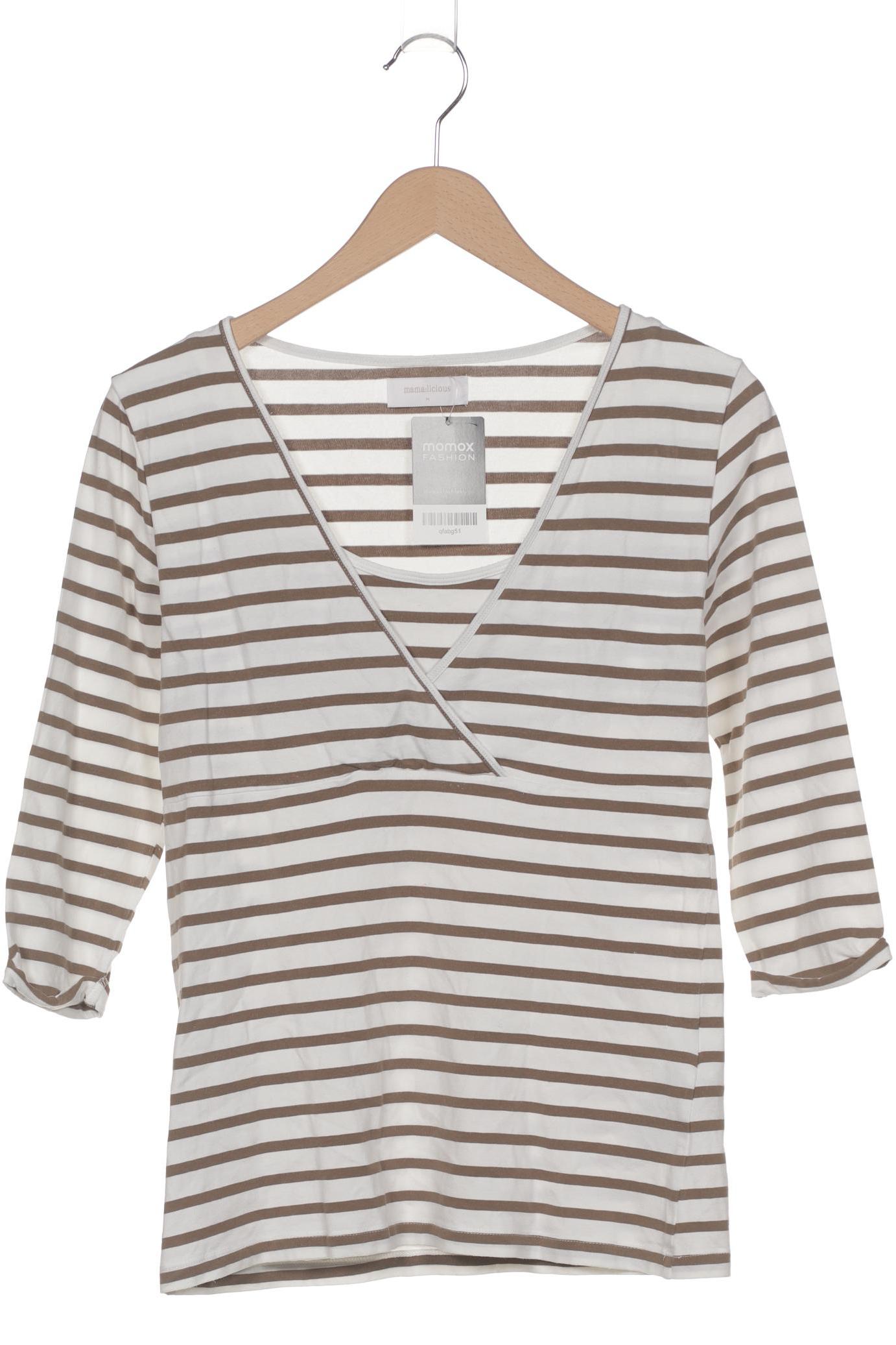 

Mama Licious Damen Langarmshirt, braun, Gr. 38