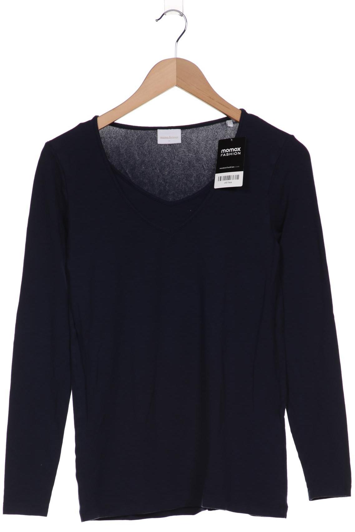 

Mama Licious Damen Langarmshirt, marineblau, Gr. 38
