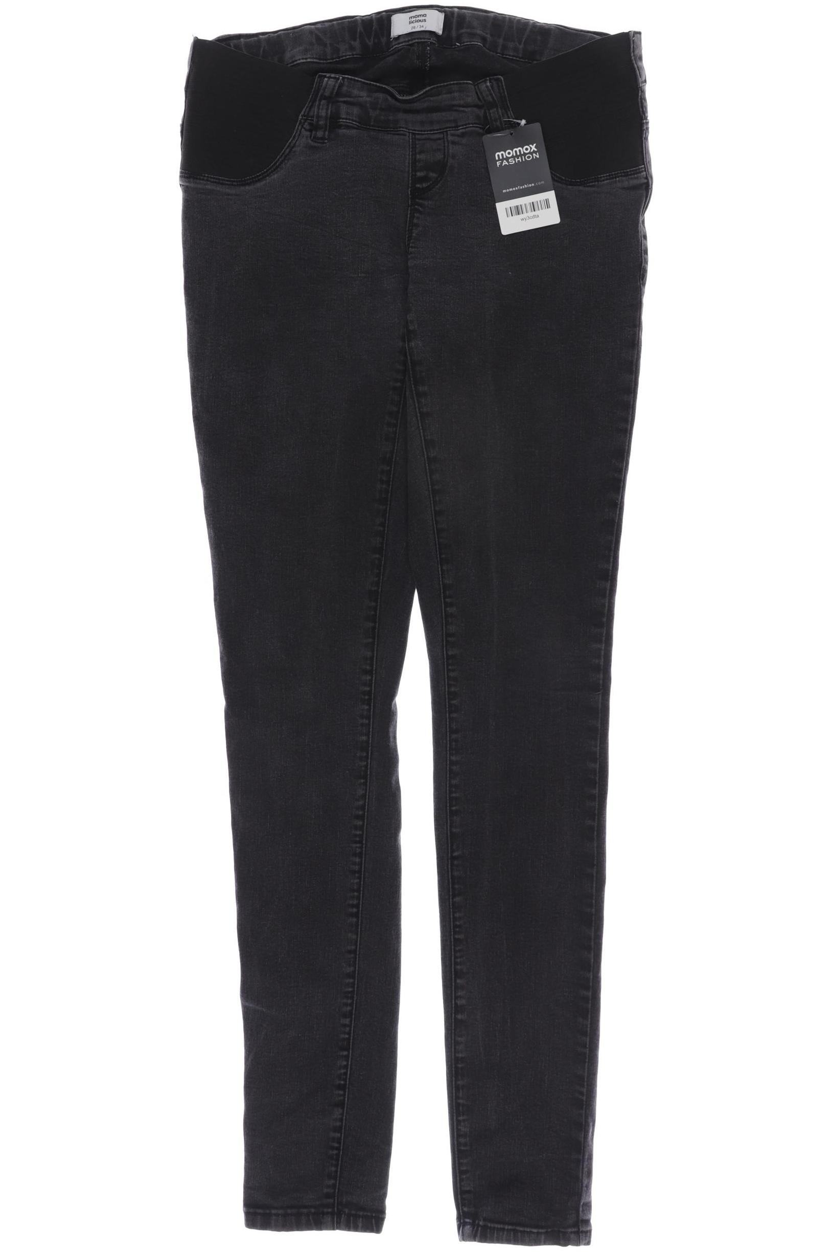 

Mama Licious Damen Jeans, schwarz, Gr. 28