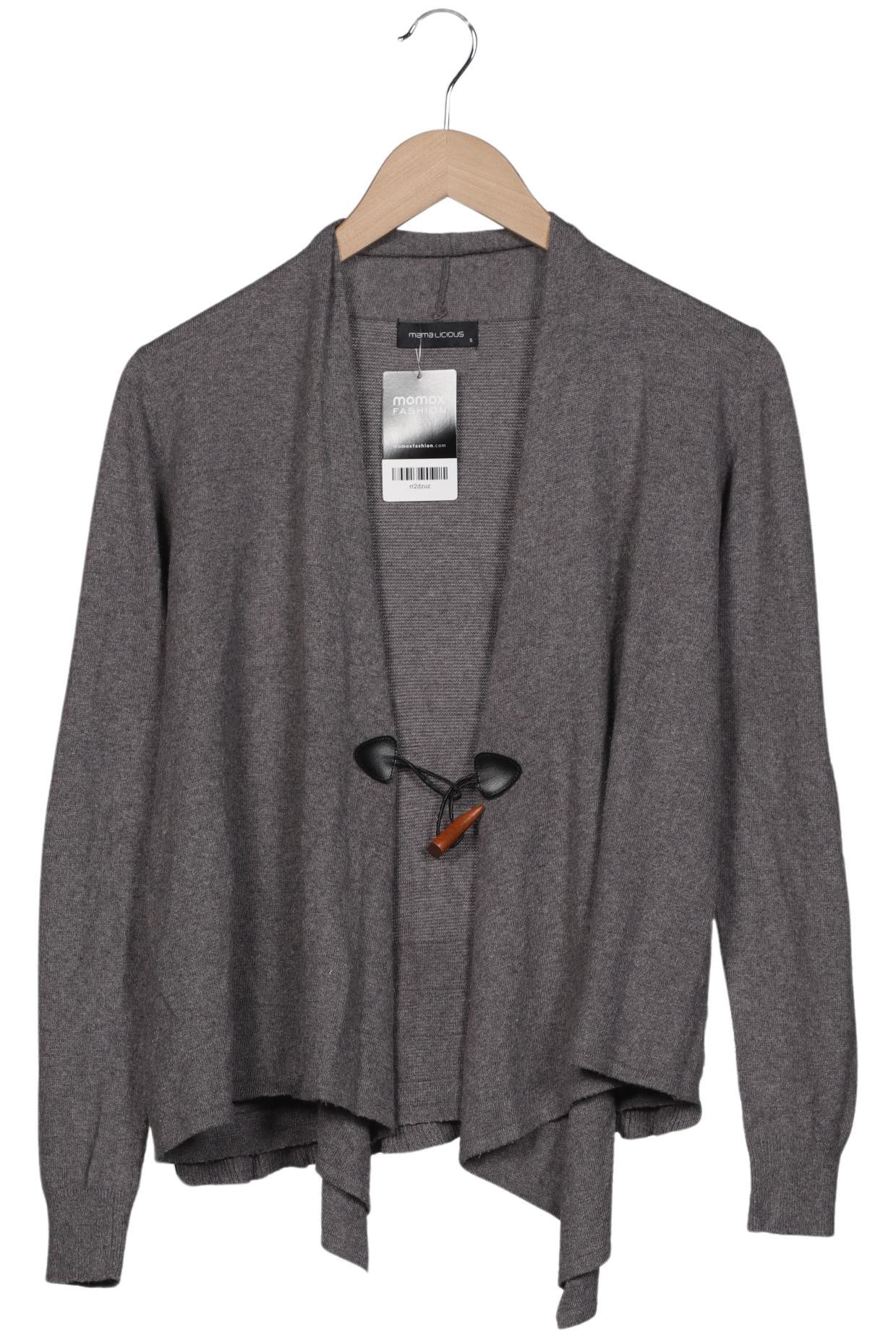 

Mama Licious Damen Strickjacke, grau, Gr. 36