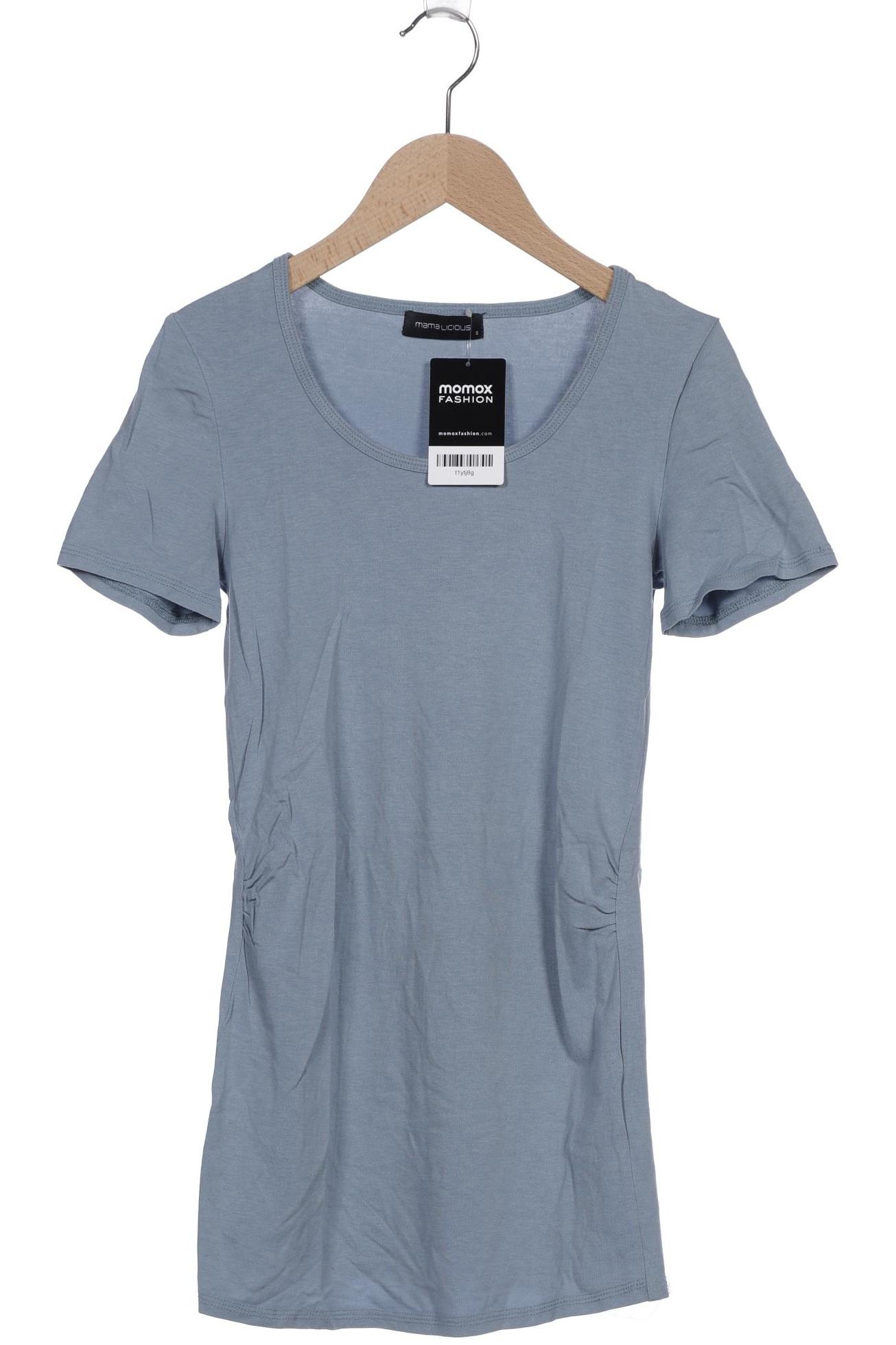 

Mama Licious Damen T-Shirt, blau, Gr. 36