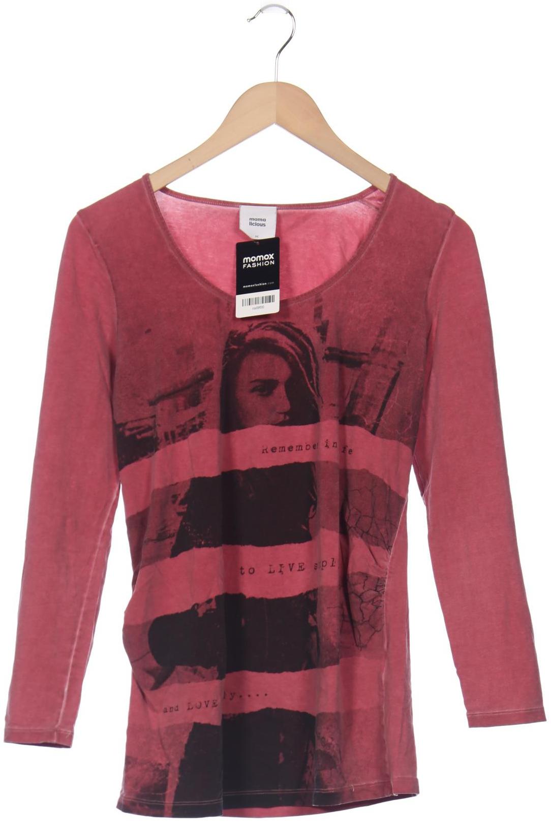 

Mama Licious Damen Langarmshirt, pink, Gr. 38