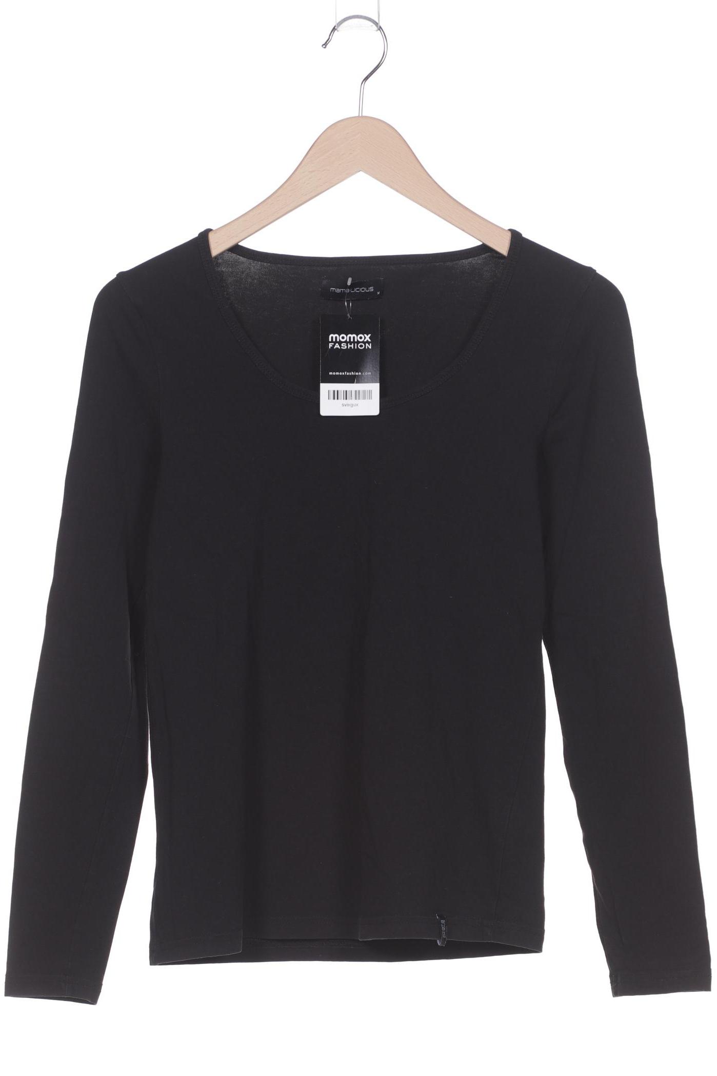 

Mama Licious Damen Langarmshirt, schwarz, Gr. 38