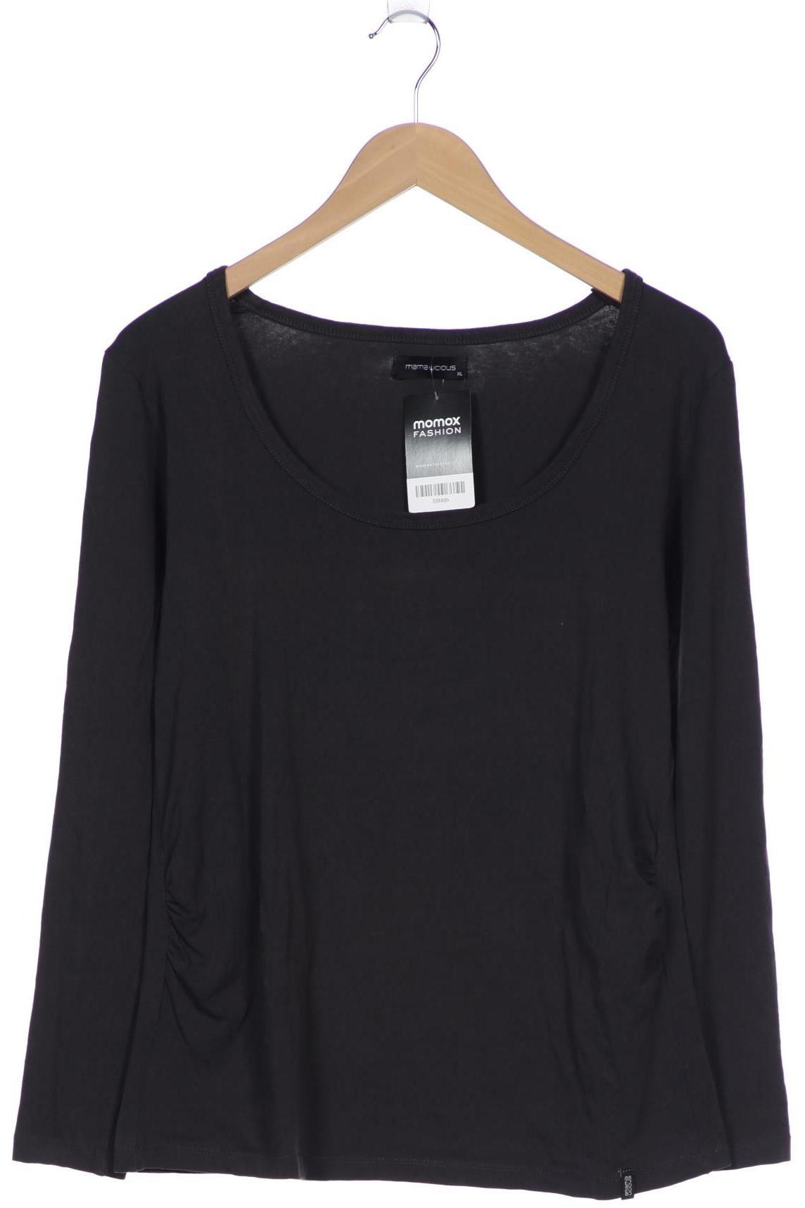 

Mama Licious Damen Langarmshirt, grau