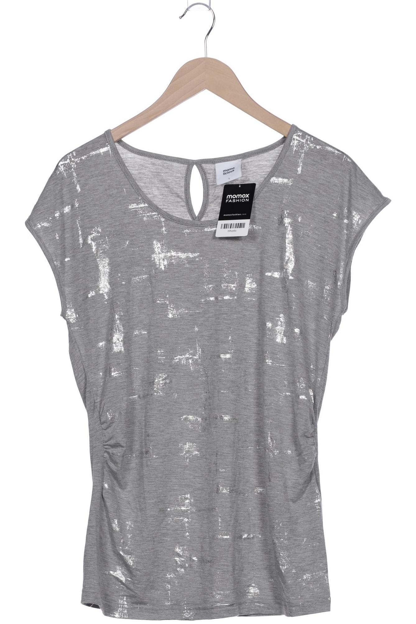 

Mama Licious Damen T-Shirt, grau, Gr. 36