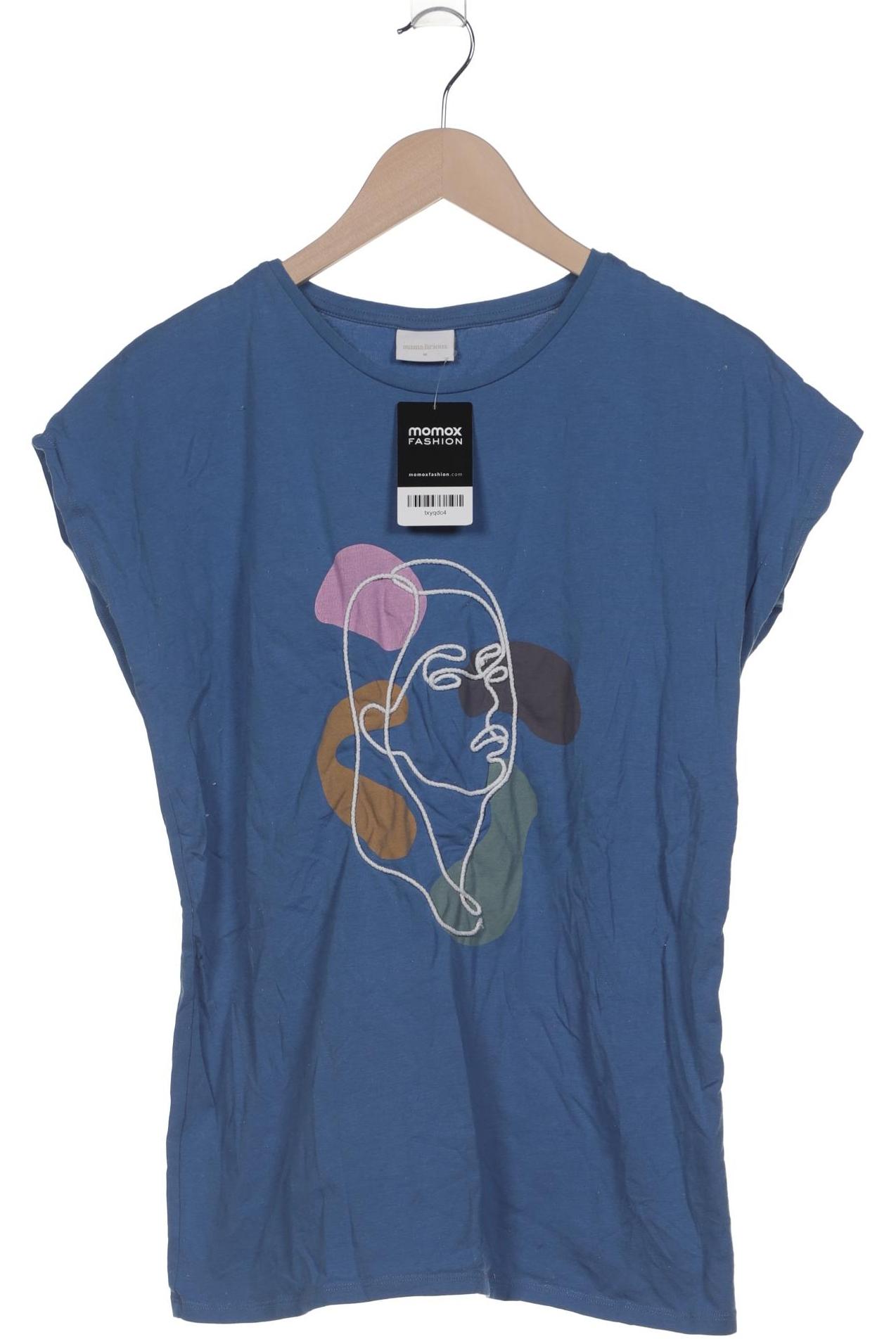 

Mama Licious Damen T-Shirt, blau, Gr. 38