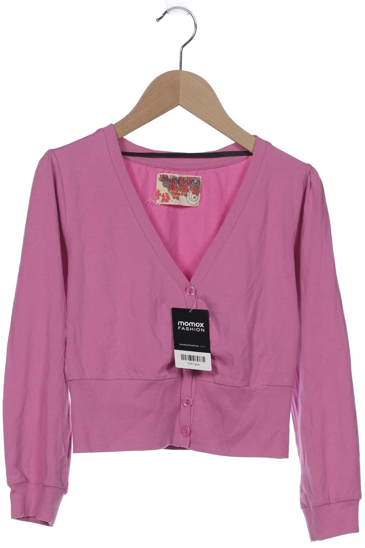 

Mama Licious Damen Strickjacke, pink, Gr. 38