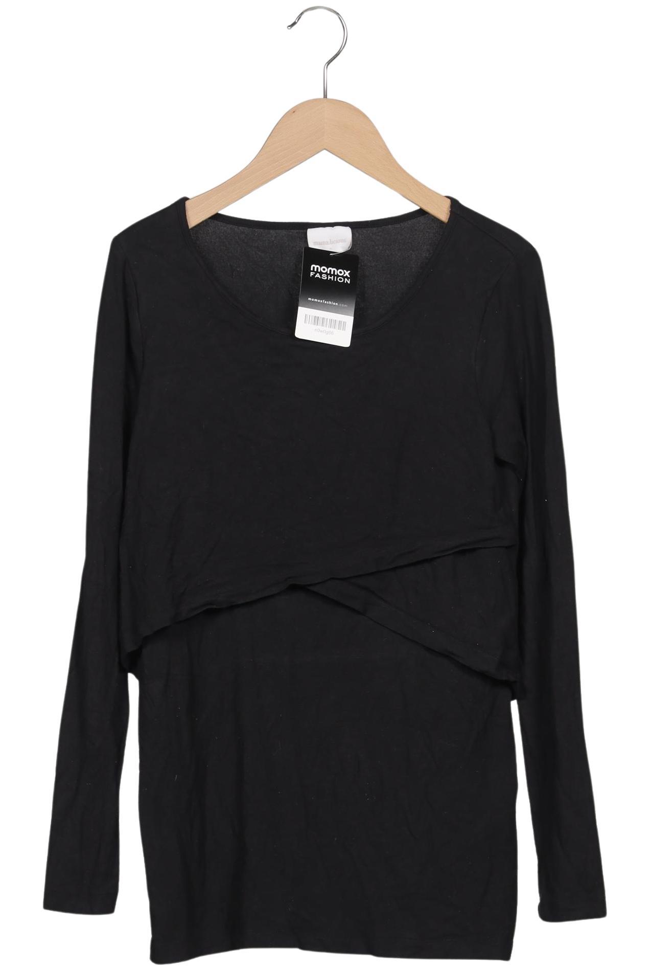 

Mama Licious Damen Langarmshirt, schwarz, Gr. 36