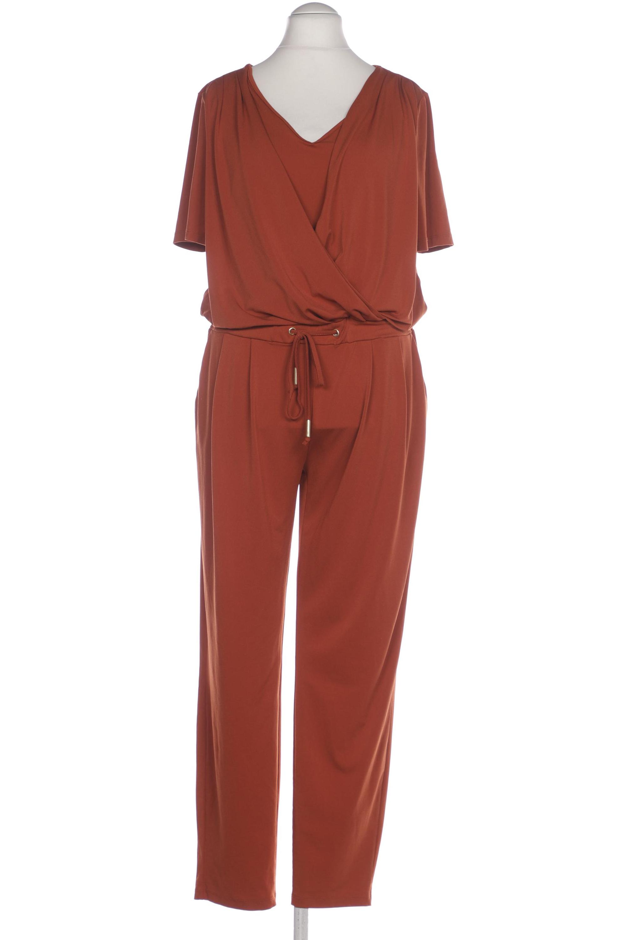 

Mama Licious Damen Jumpsuit/Overall, orange, Gr. 42