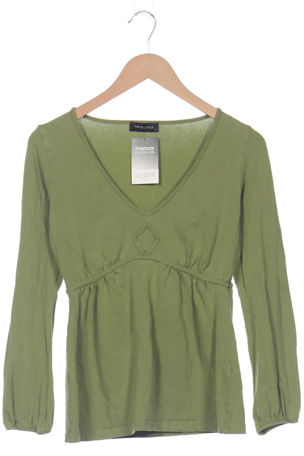 

Mama Licious Damen Langarmshirt, grün, Gr. 38