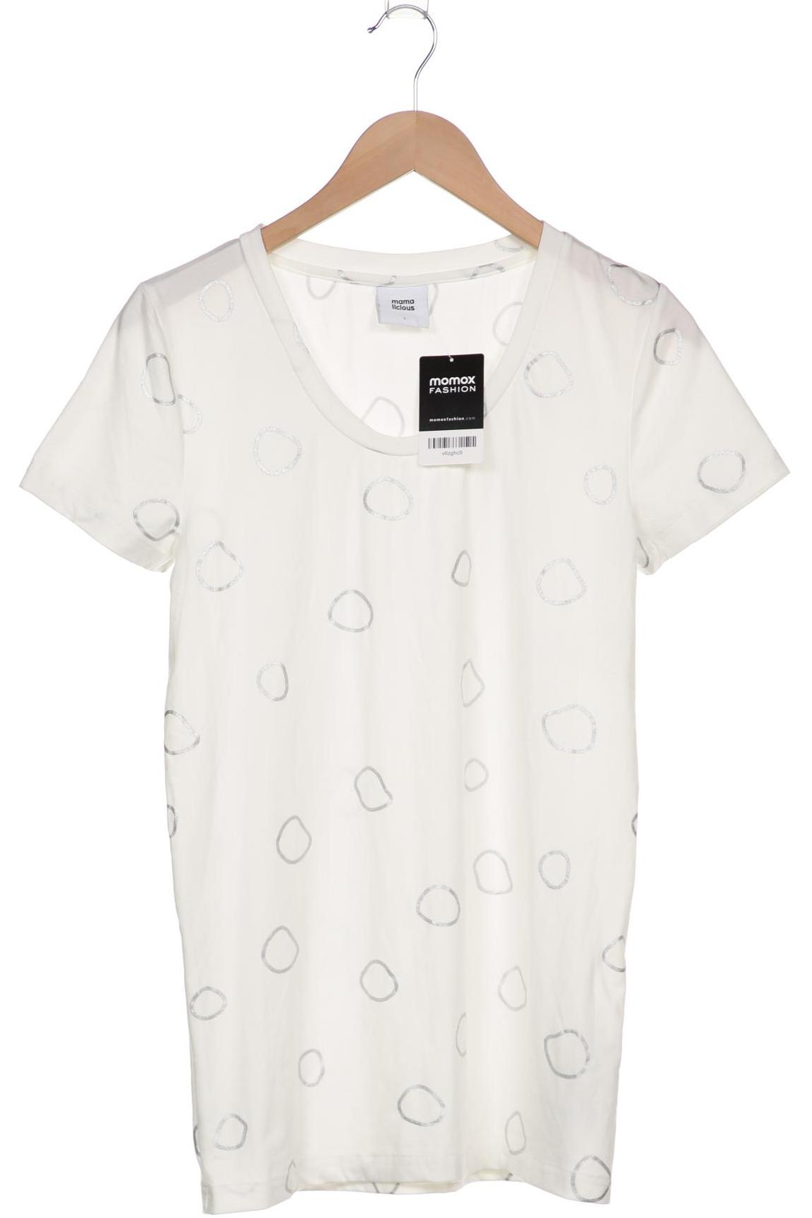 

Mama Licious Damen T-Shirt, weiß