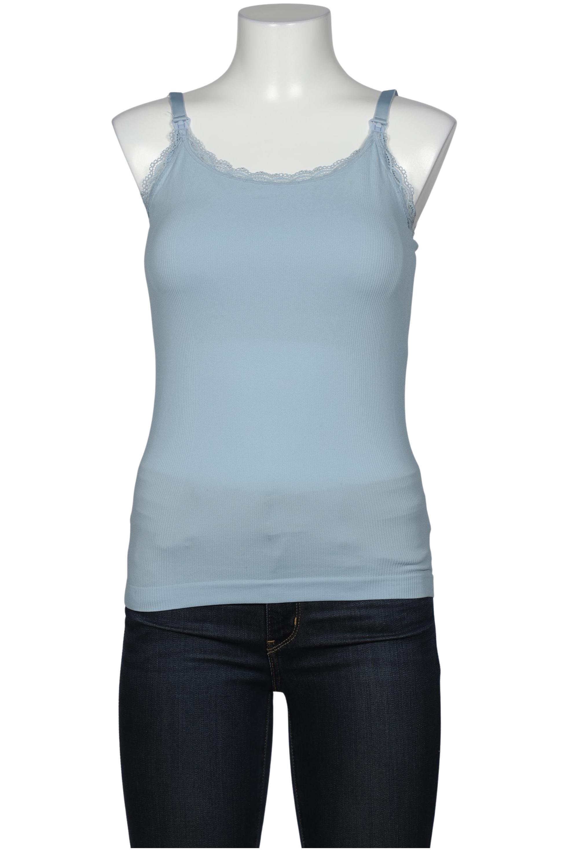 

Mama Licious Damen Top, hellblau, Gr. 38