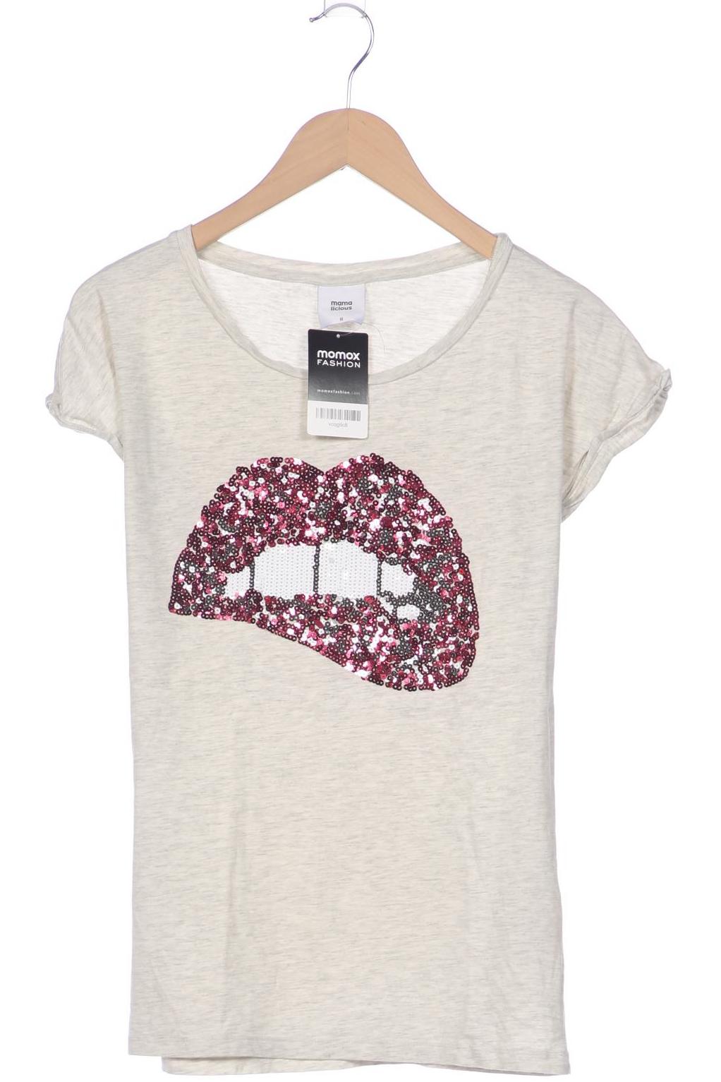 

Mama Licious Damen T-Shirt, cremeweiß, Gr. 38