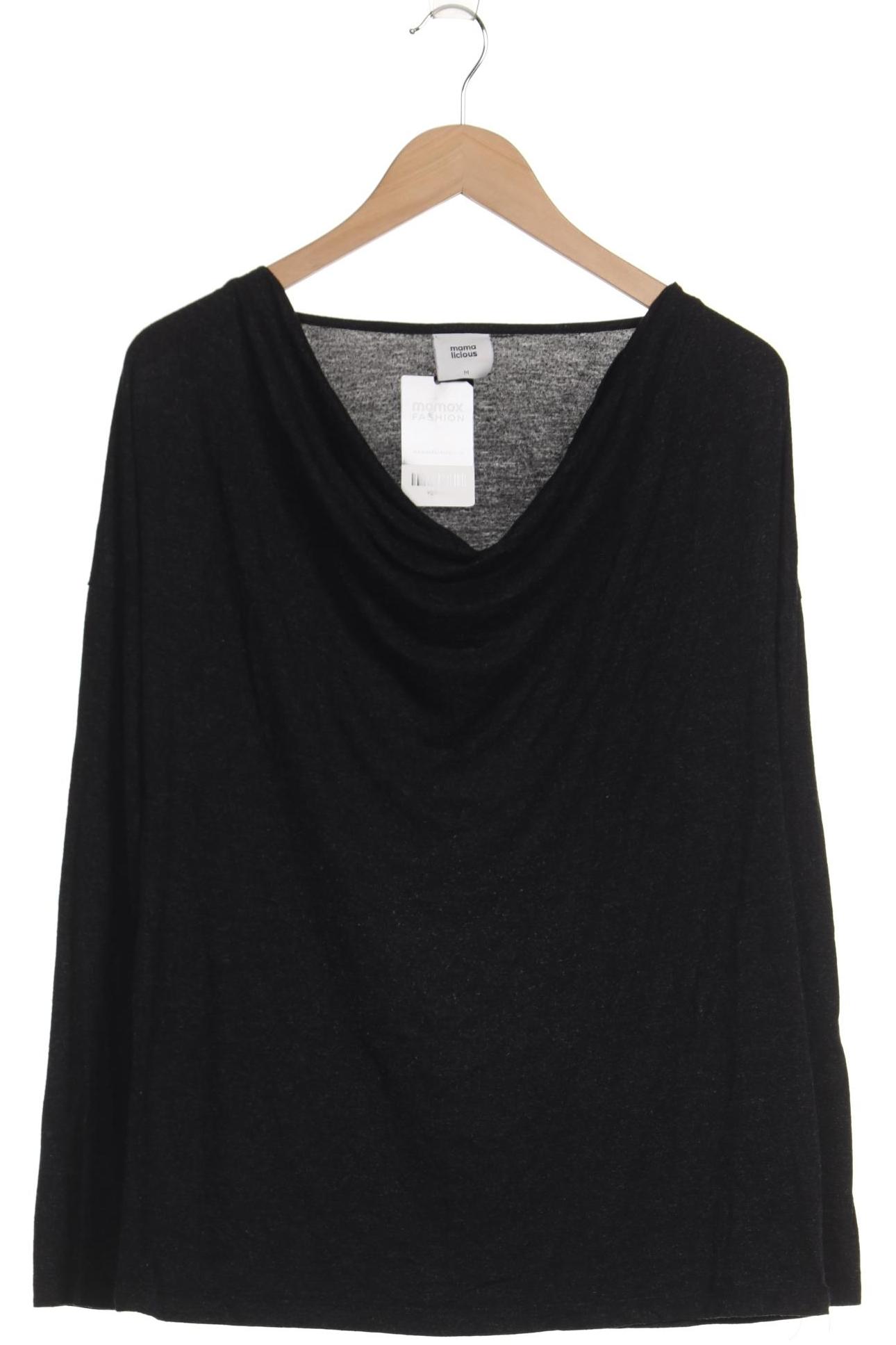 

Mama Licious Damen Langarmshirt, grau, Gr. 38