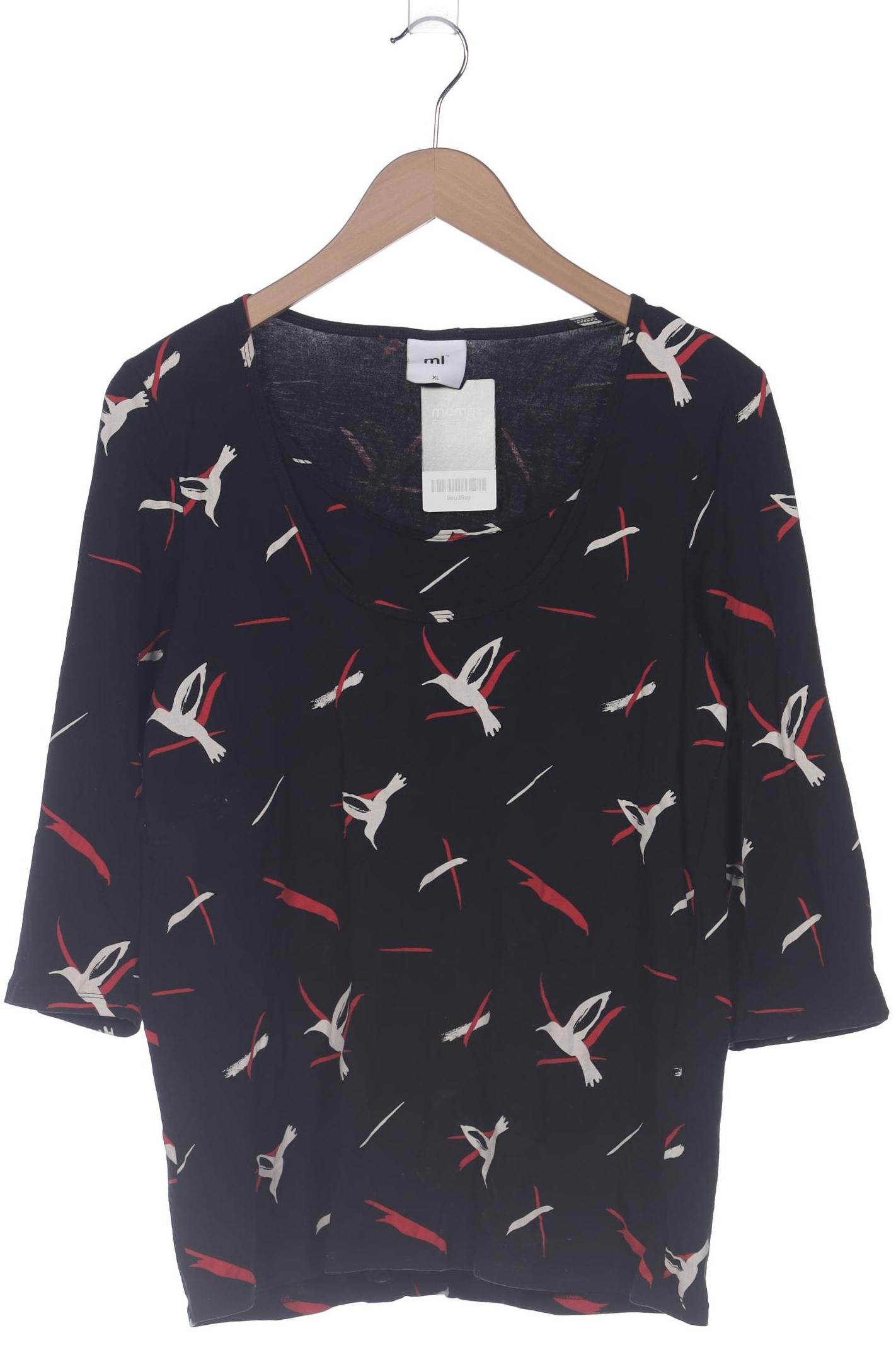 

Mama Licious Damen Langarmshirt, schwarz, Gr. 44