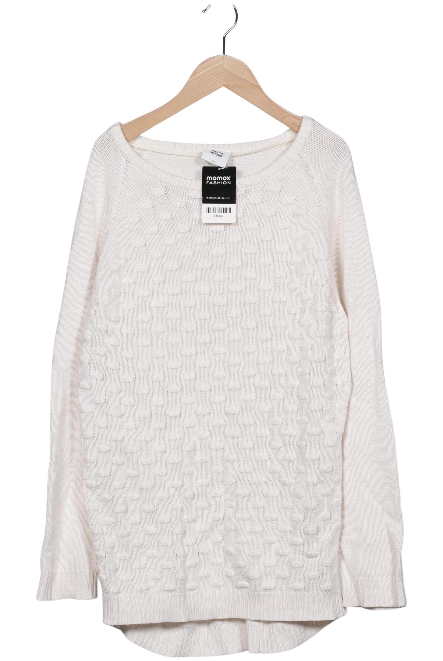 

Mama Licious Damen Pullover, cremeweiß, Gr. 44