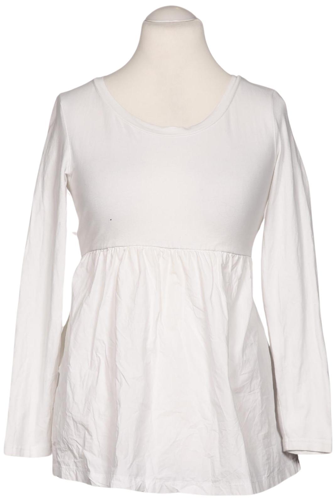 

Mama Licious Damen Langarmshirt, weiß, Gr. 38