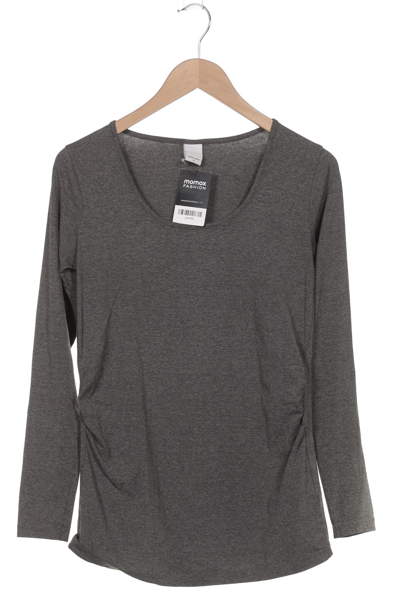 

Mama Licious Damen Langarmshirt, grau, Gr. 38