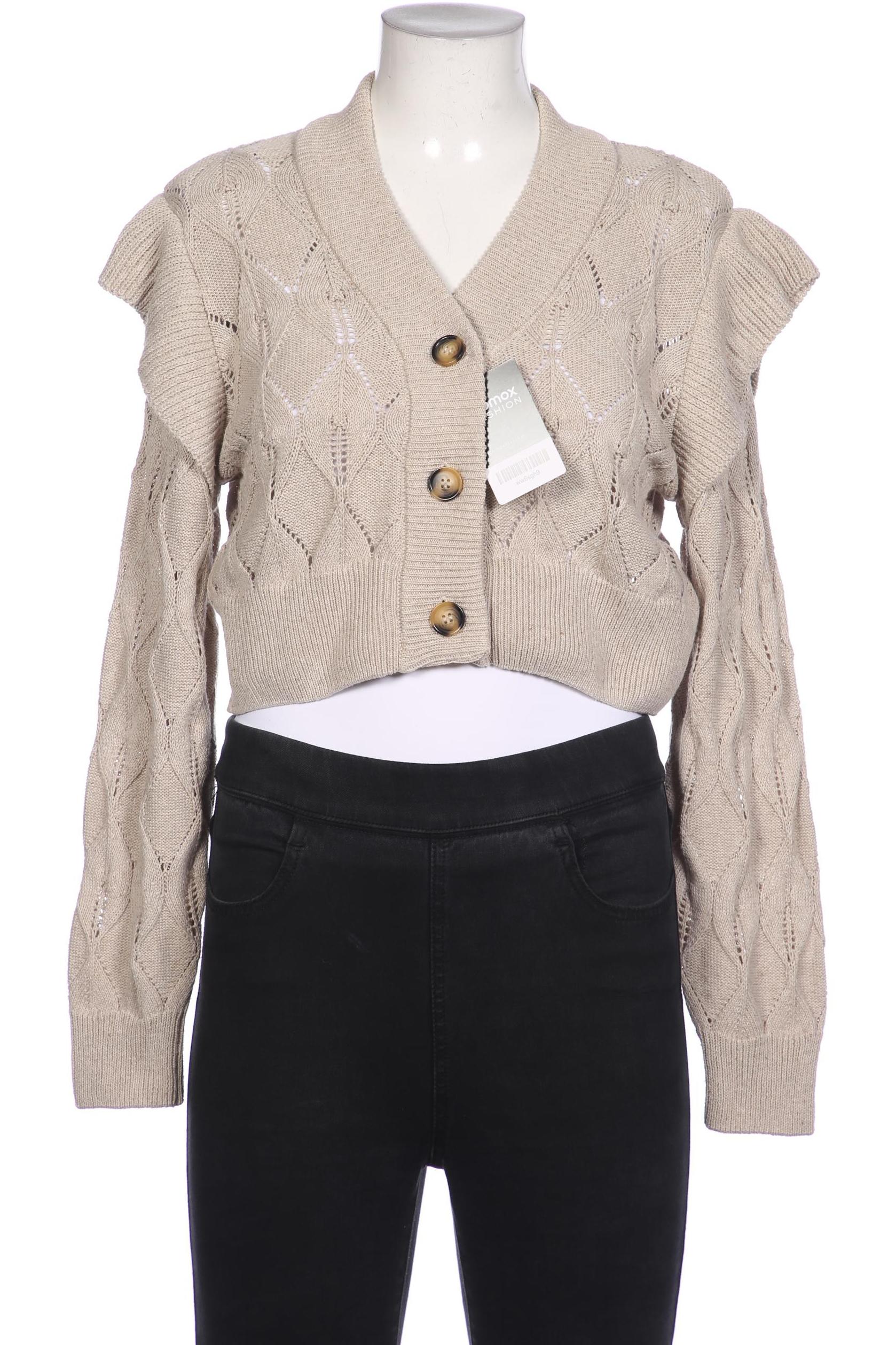 

Mama Licious Damen Strickjacke, beige, Gr. 38