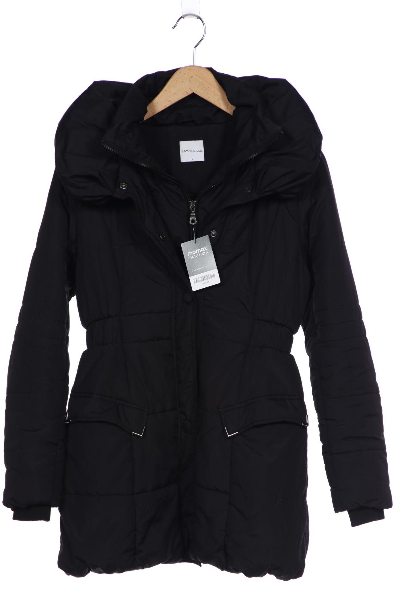 

Mama Licious Damen Mantel, schwarz, Gr. 36
