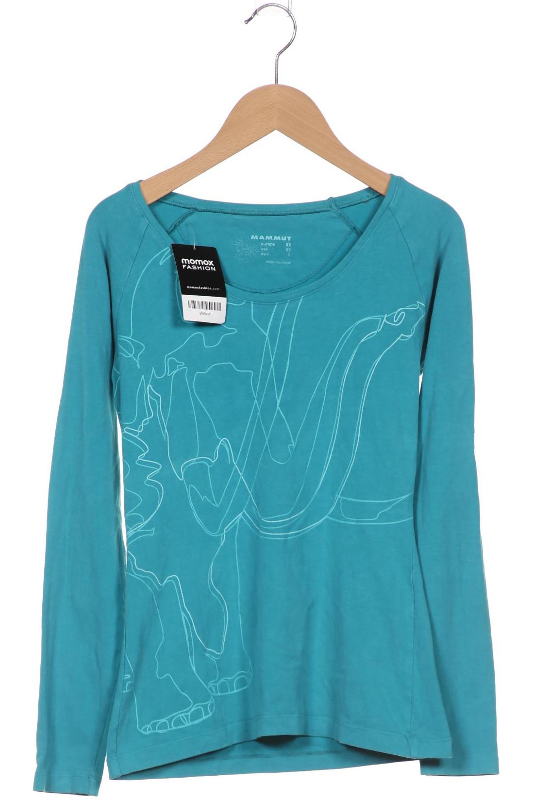 

Mammut Damen Langarmshirt, türkis, Gr. 34