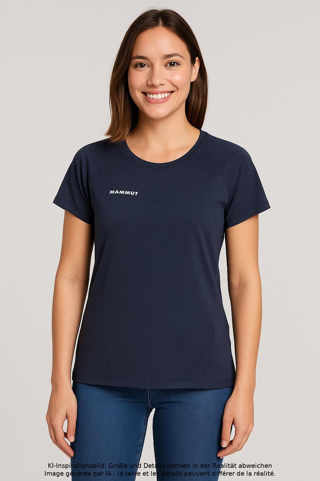 

Mammut Damen T-Shirt, marineblau, Gr. 38