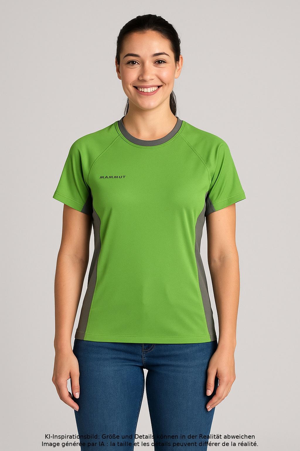

Mammut Damen T-Shirt, grün, Gr. 38