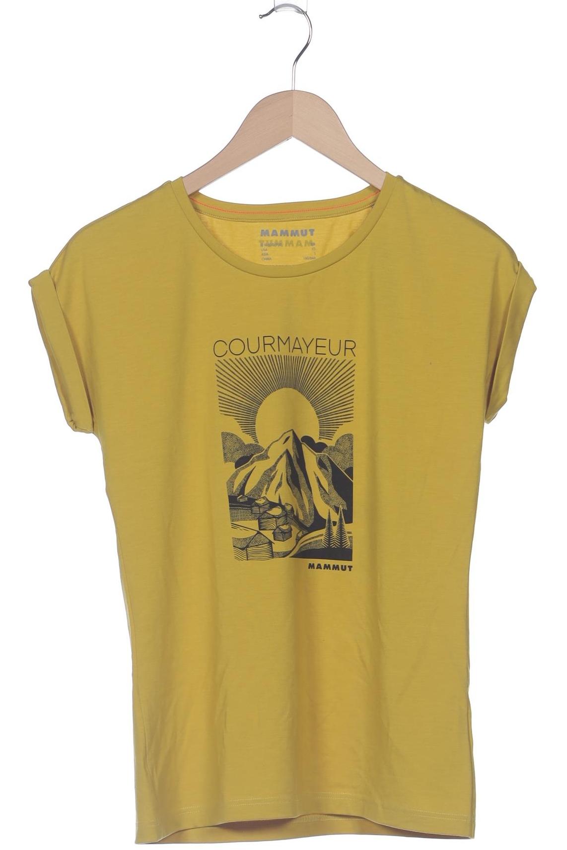 

Mammut Damen T-Shirt, gelb, Gr. 34
