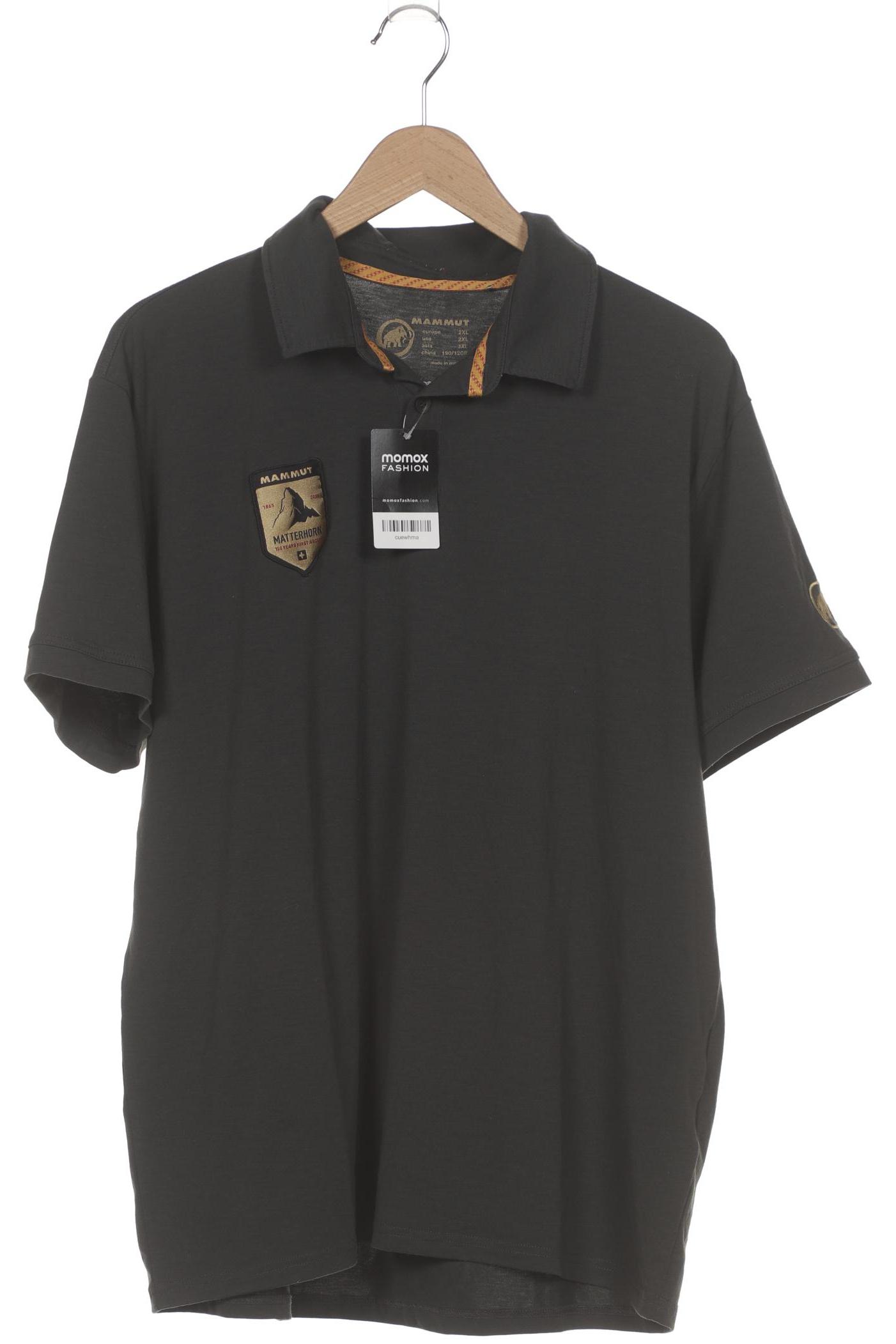 Thumbnail - Mammut Herren Poloshirt, grau, Gr. 56
