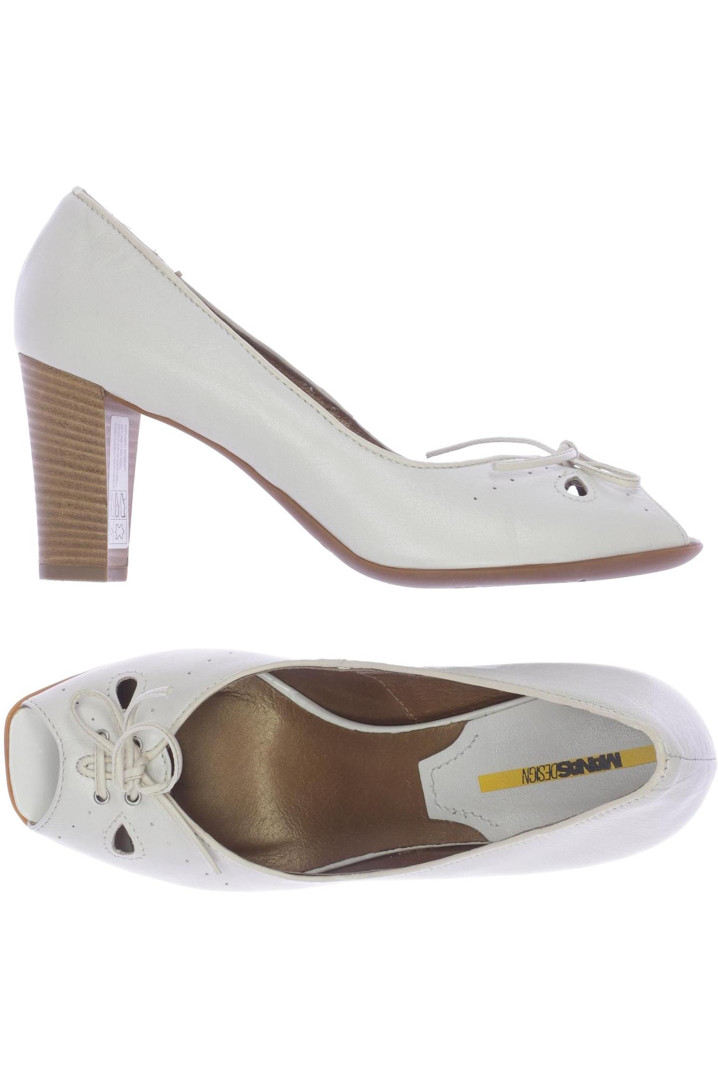 

manas Damen Pumps, weiß, Gr. 41