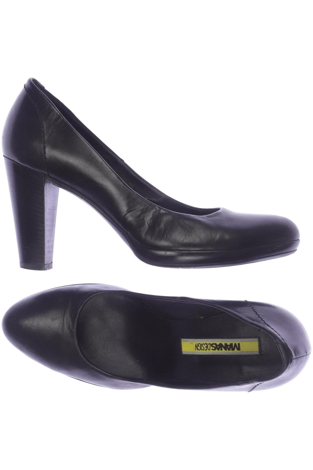 

manas Damen Pumps, schwarz, Gr. 37