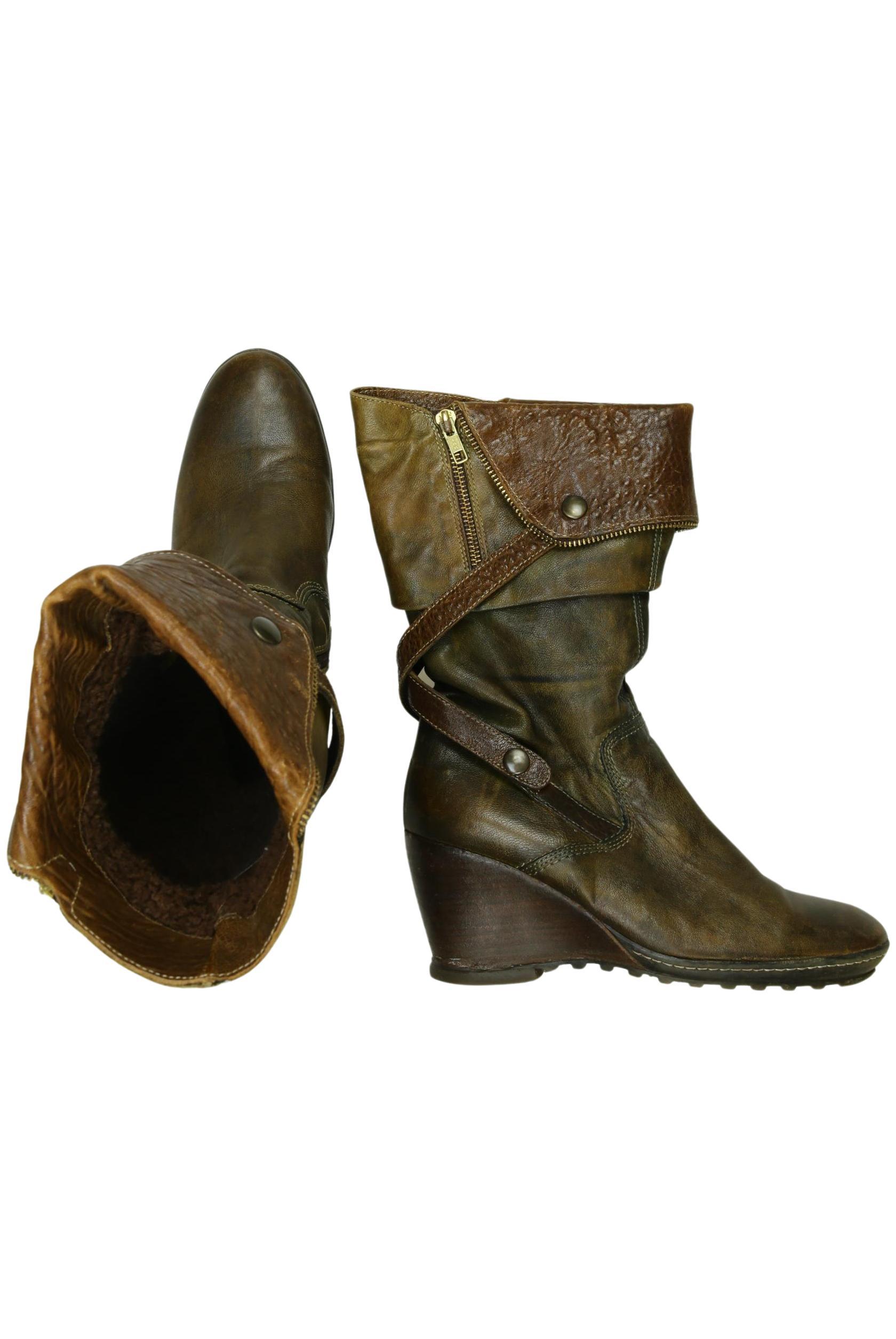 

manas Damen Stiefel, grün, Gr. 36