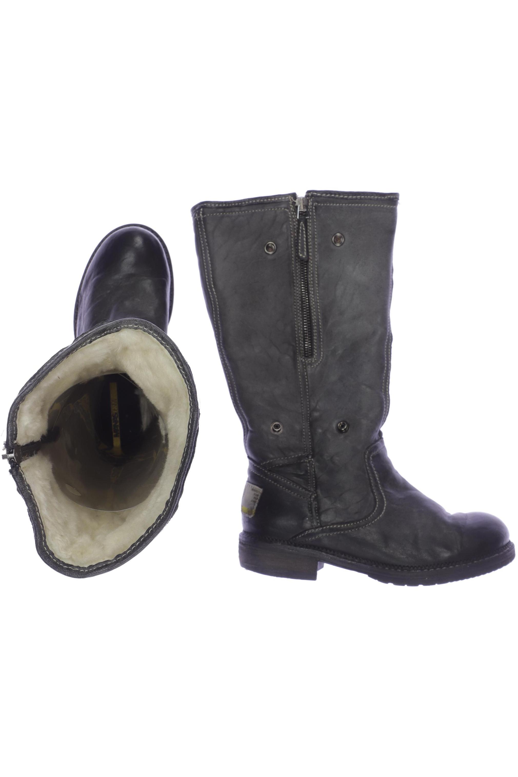 

manas Damen Stiefel, grau, Gr. 36