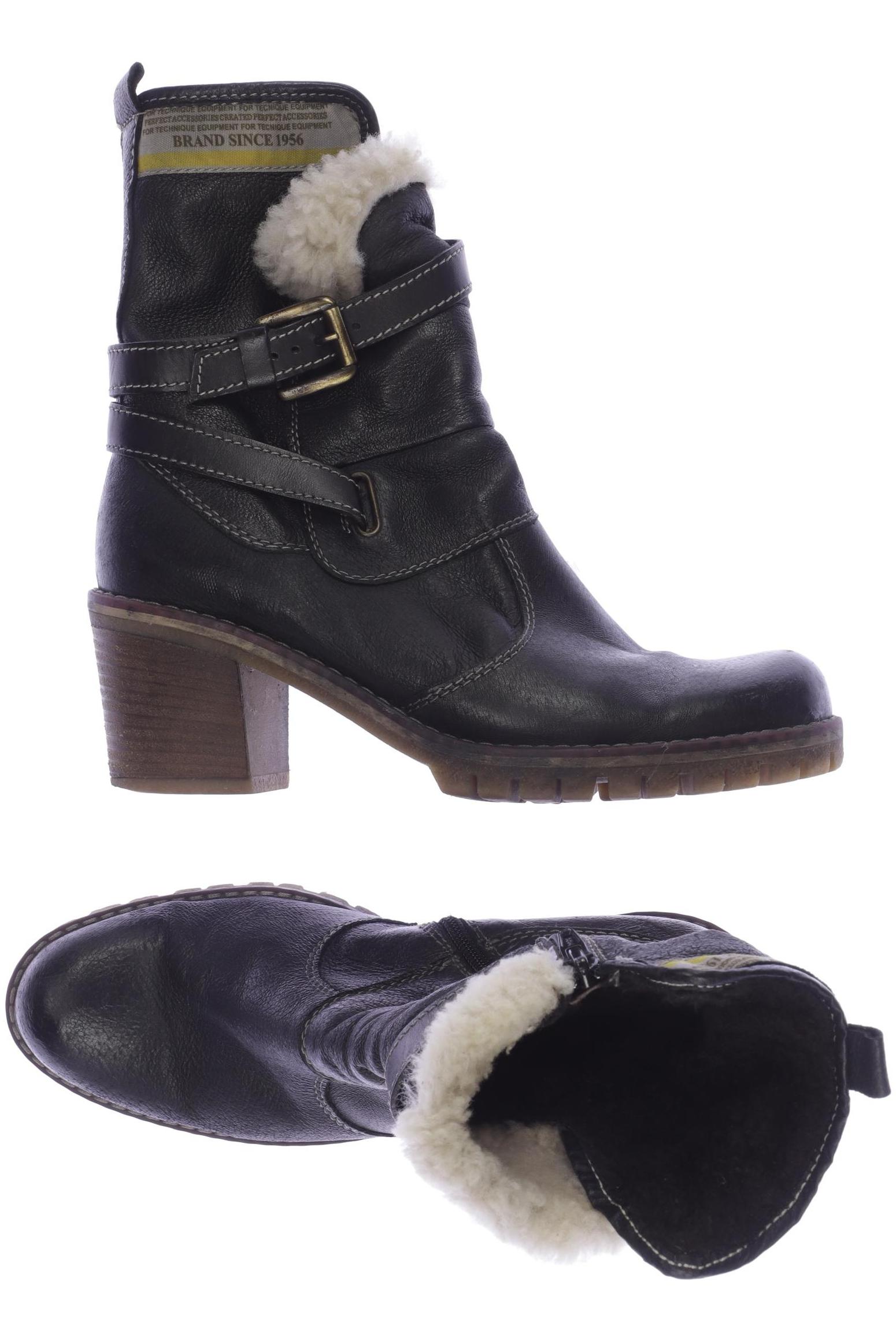 

manas Damen Stiefelette, schwarz