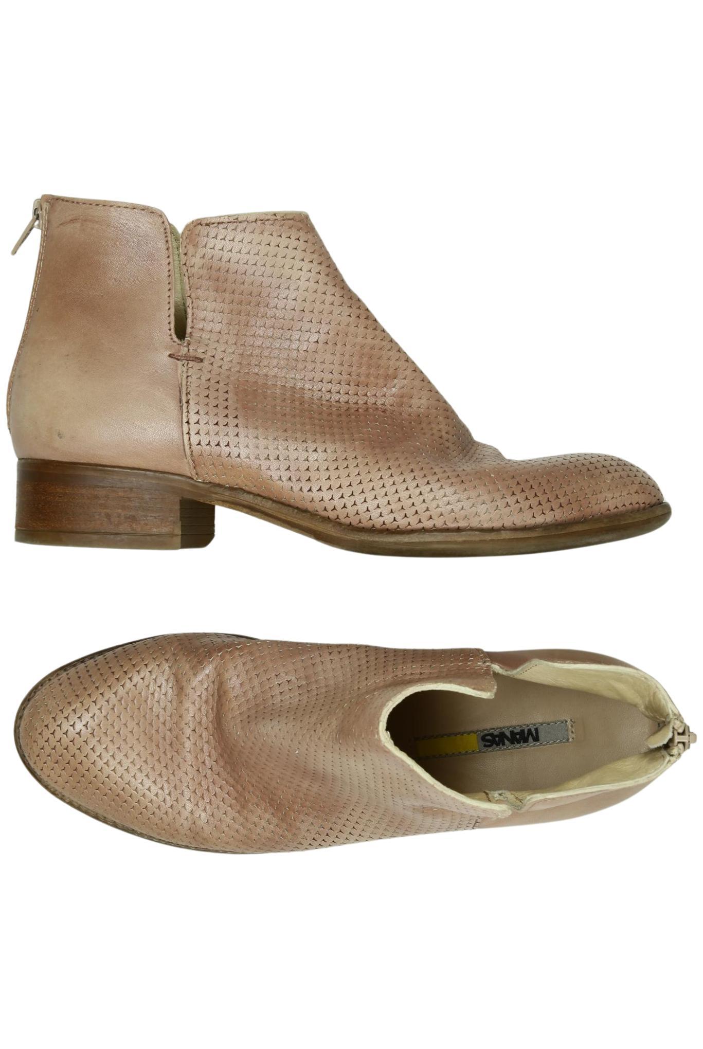 

manas Damen Stiefelette, beige, Gr. 40