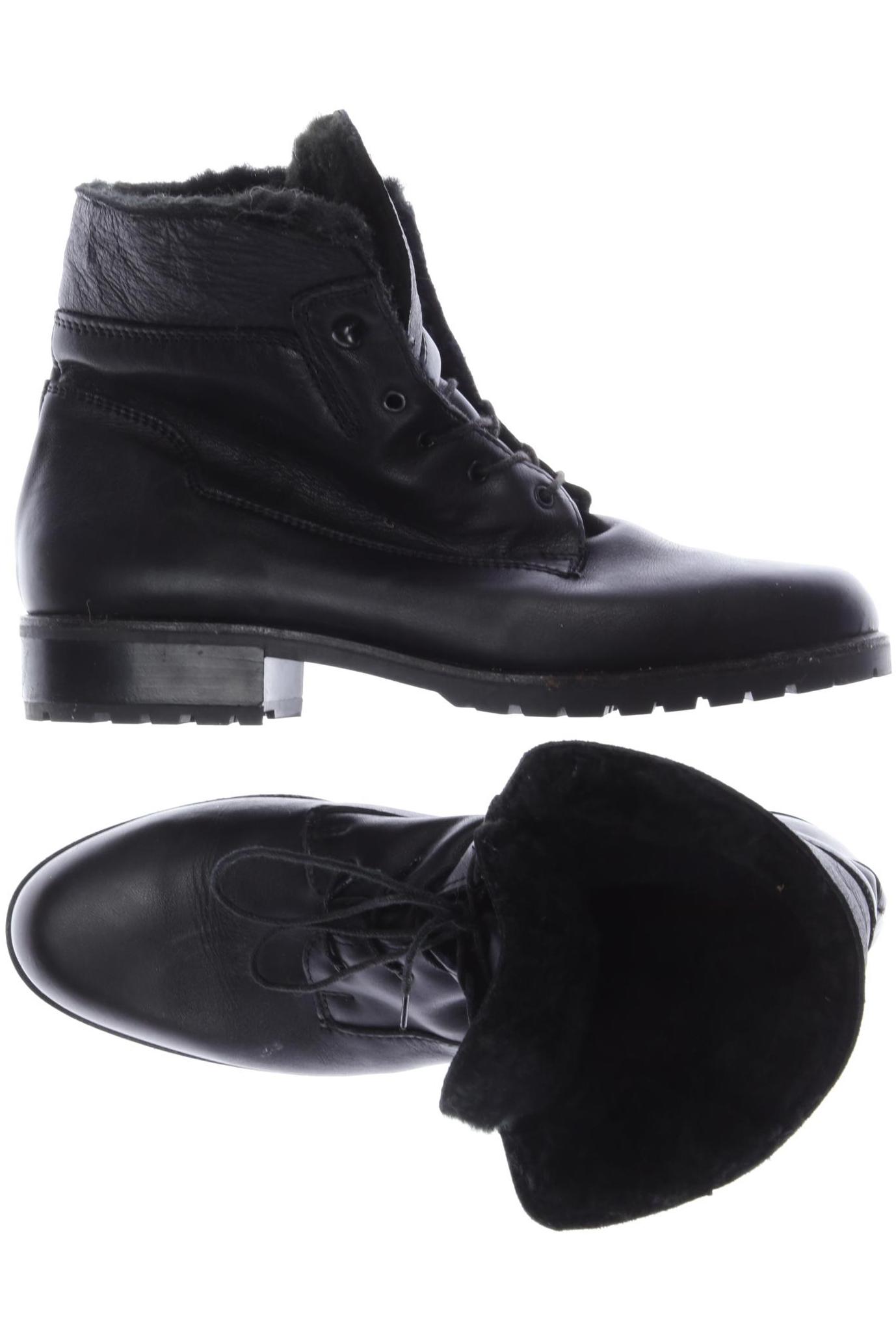 

manas Damen Stiefelette, schwarz, Gr. 39